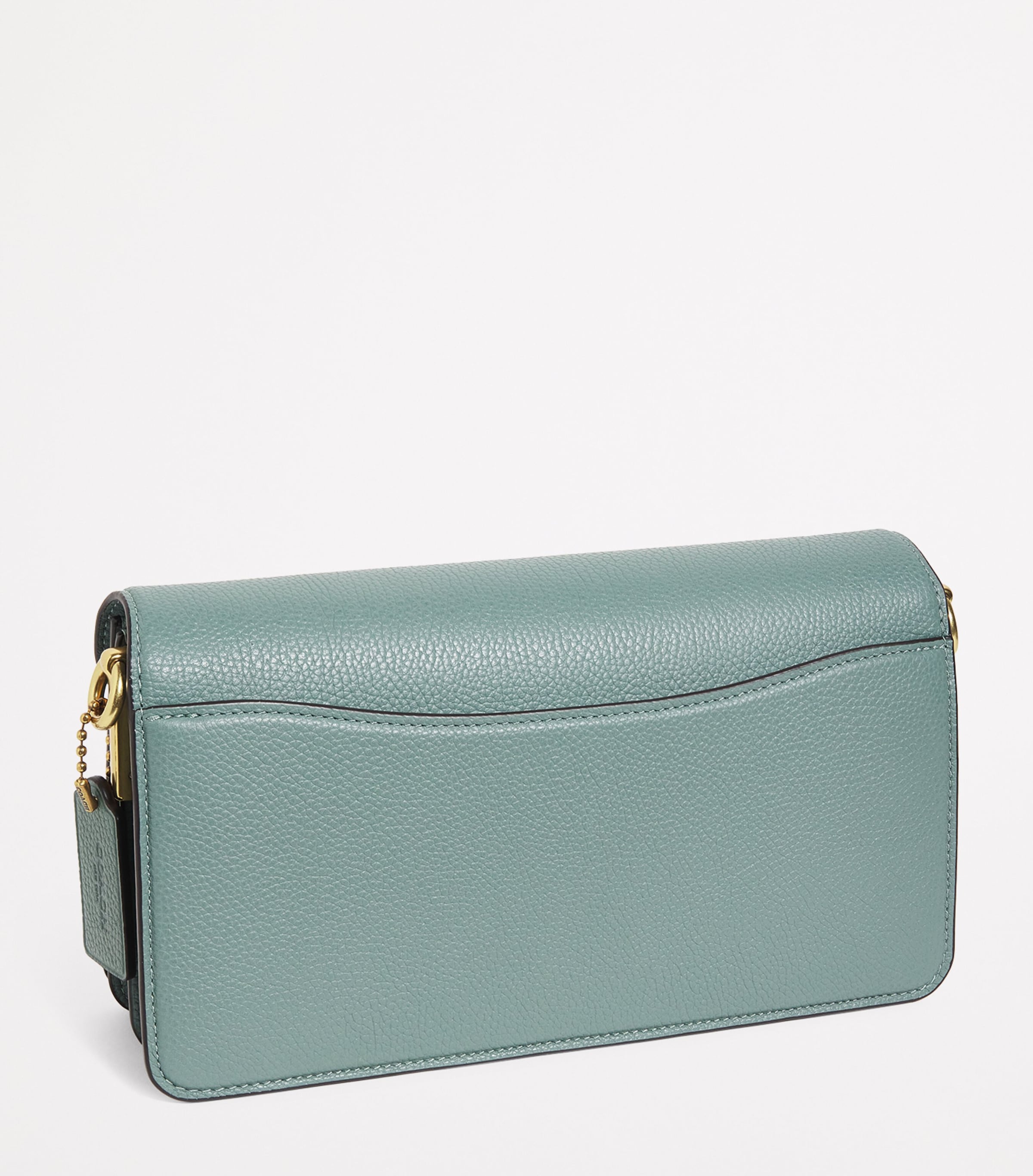 Coach Green Pebbled Leather Tabby 26 Shoulder Bag | Harrods US