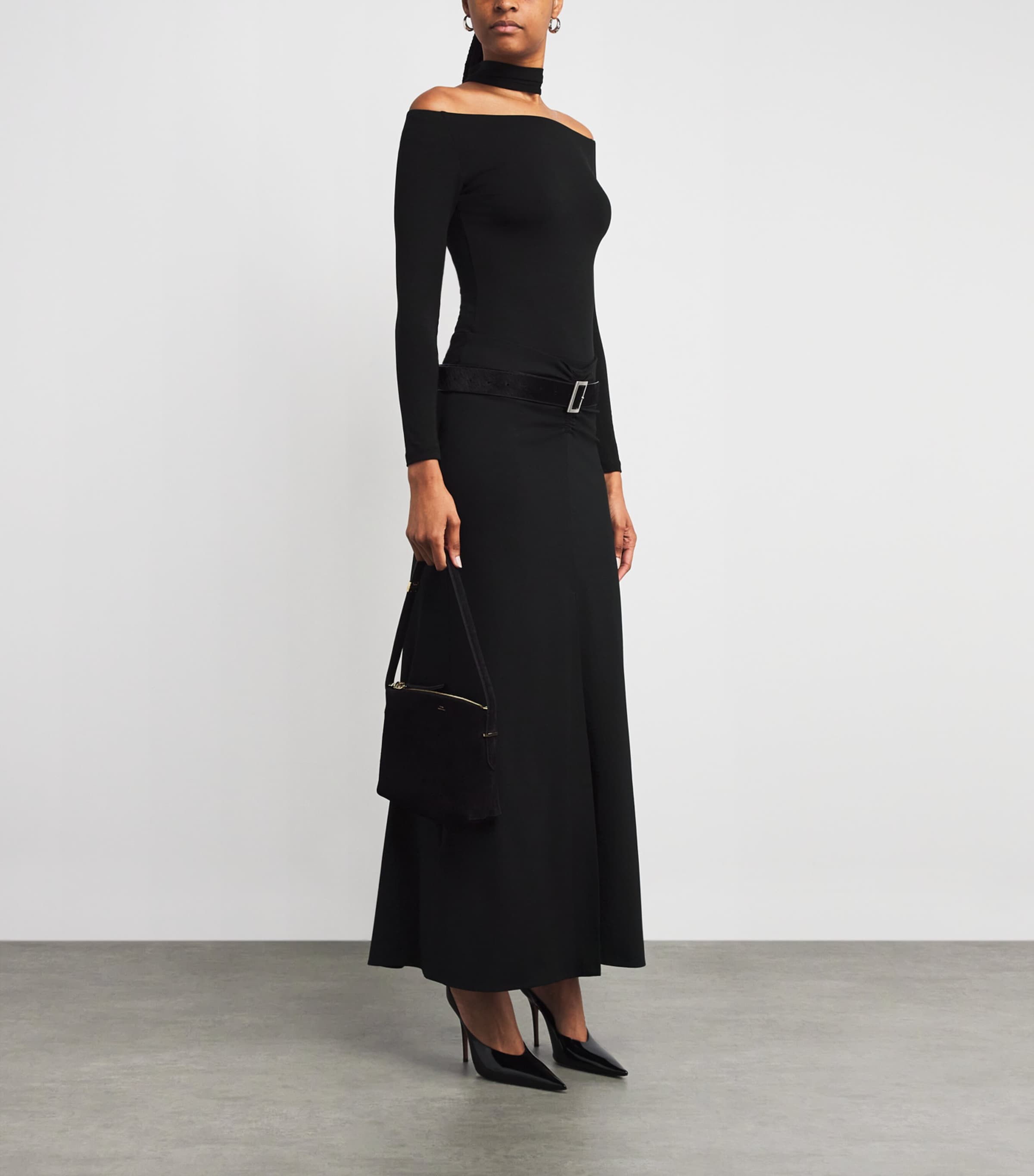 Drunk In Love Thong Bodysuit BLACK Image 2