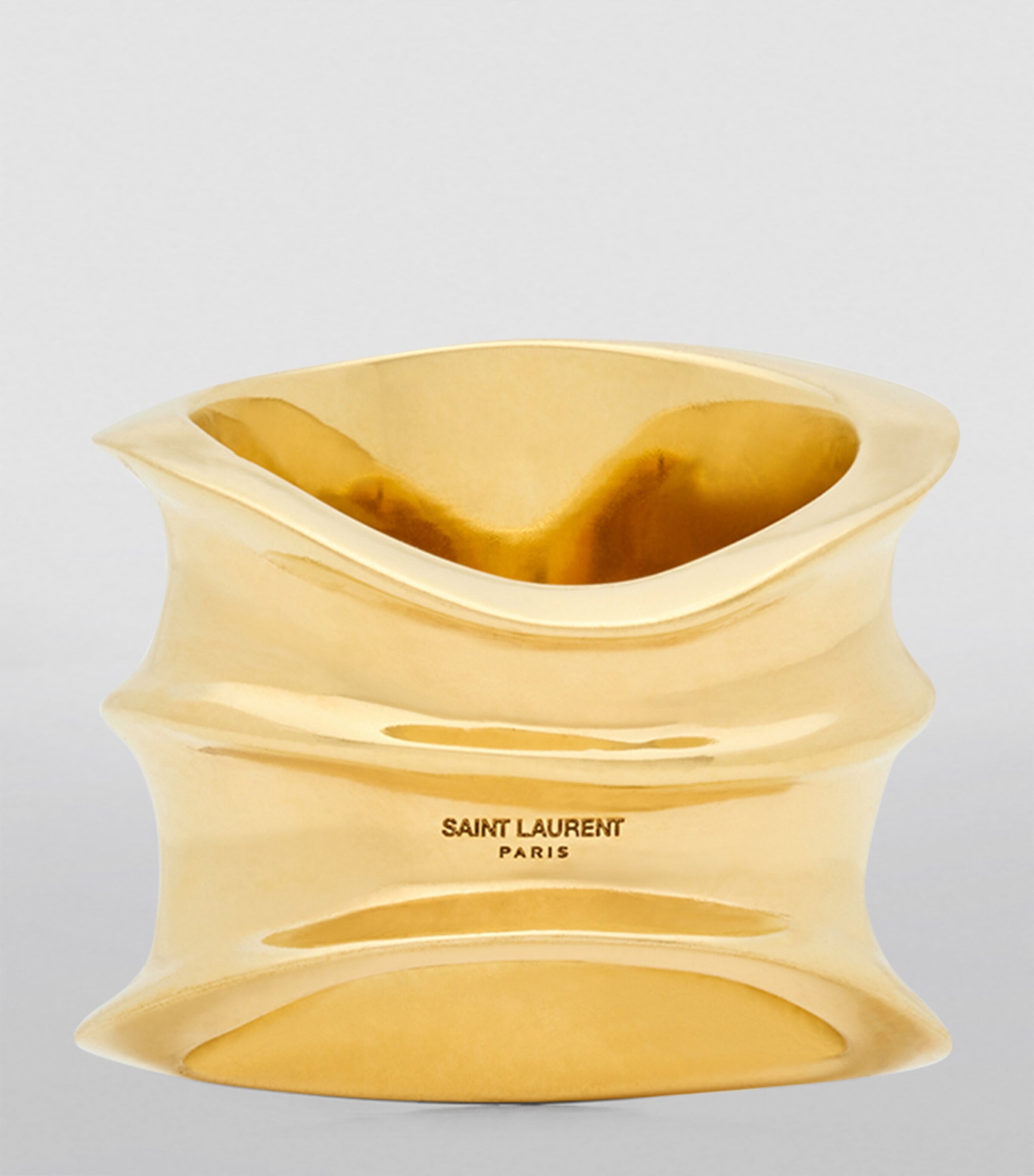 【Saint Laurent】オーガニックリング Organic ring in metal | Saint Laurent | YSL.com