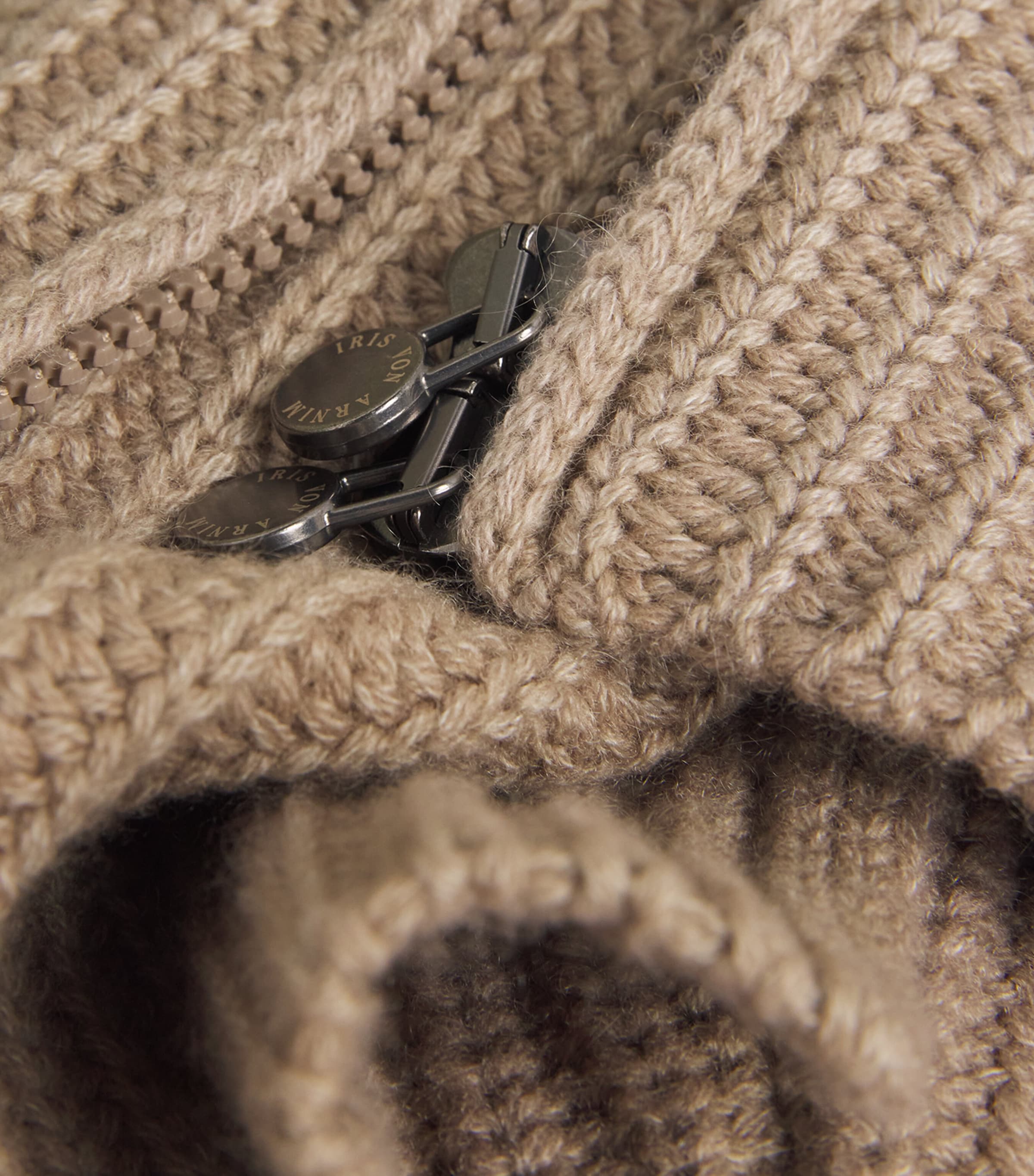 Cashmere Fallou Cardigan 2340S ALMOND SW Image 5