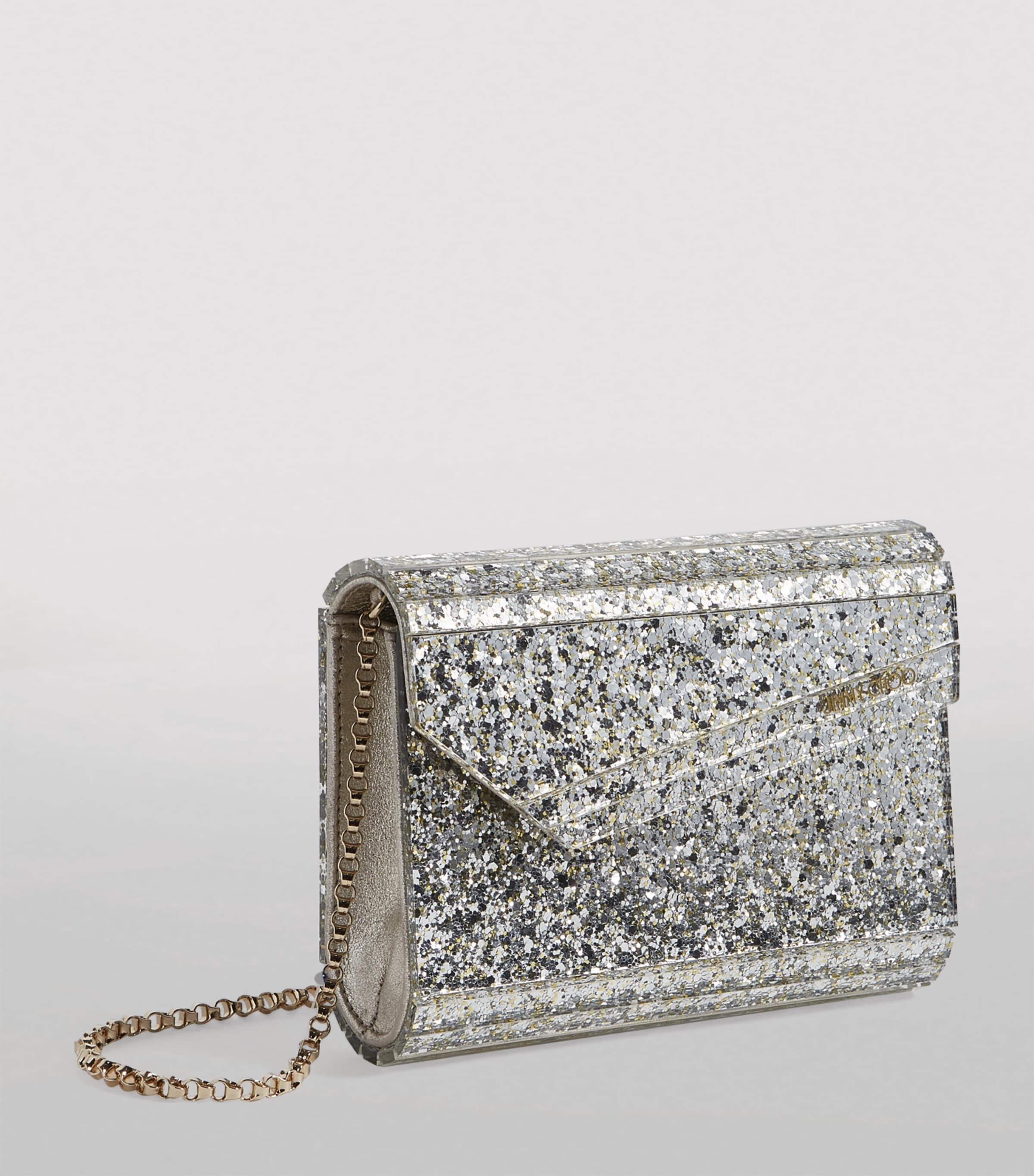 Glitter Candy Clutch Bag CHAMPAGNE Image 3
