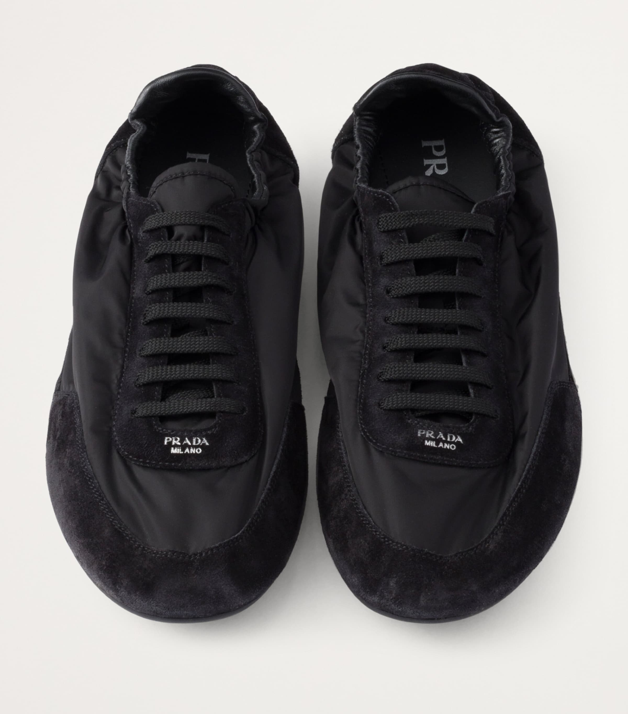Re-Nylon-Suede Sneakers F0002 Image 3