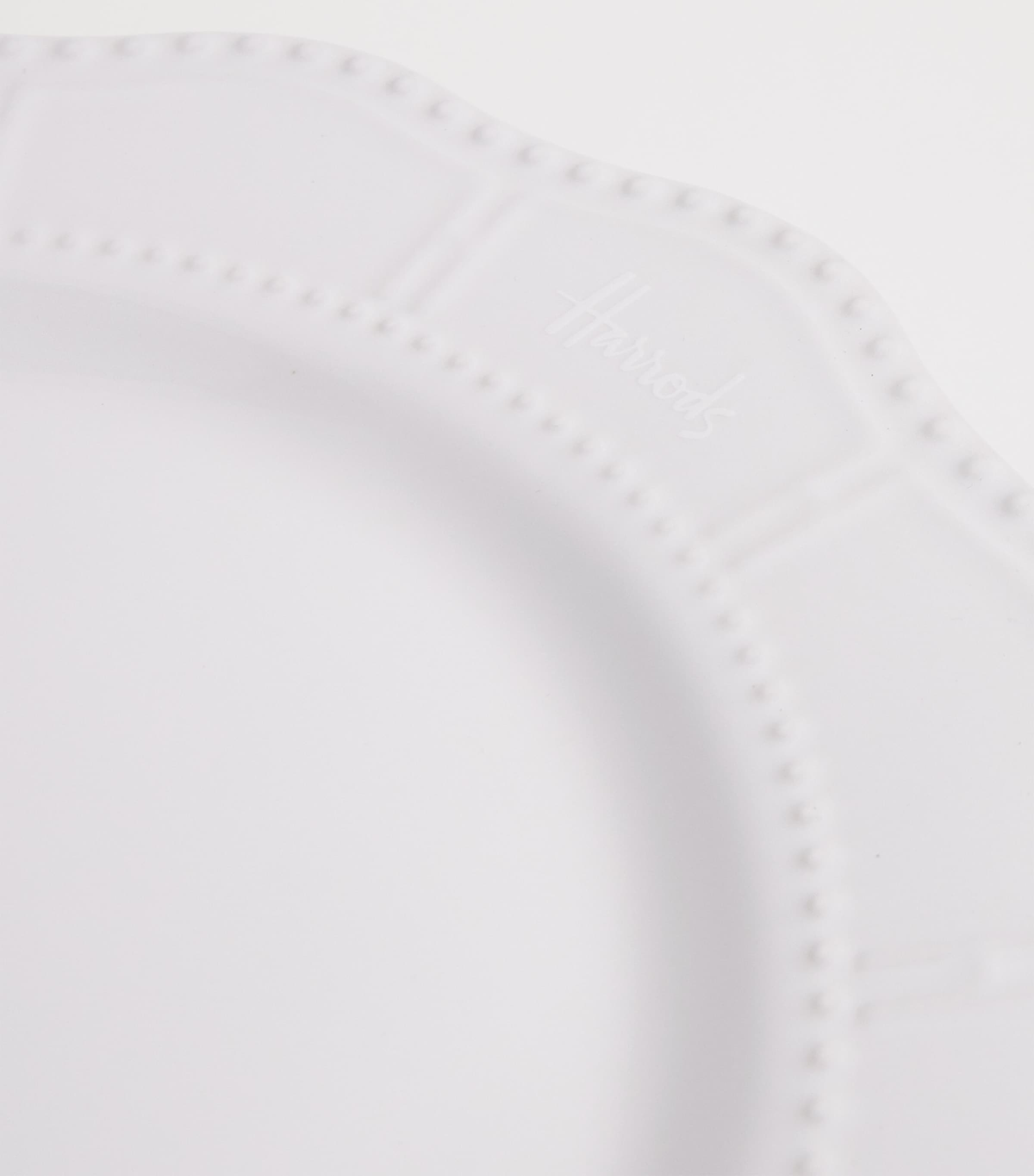 Stoneware Brompton Dinner Plate (27cm) WHITE Image 3