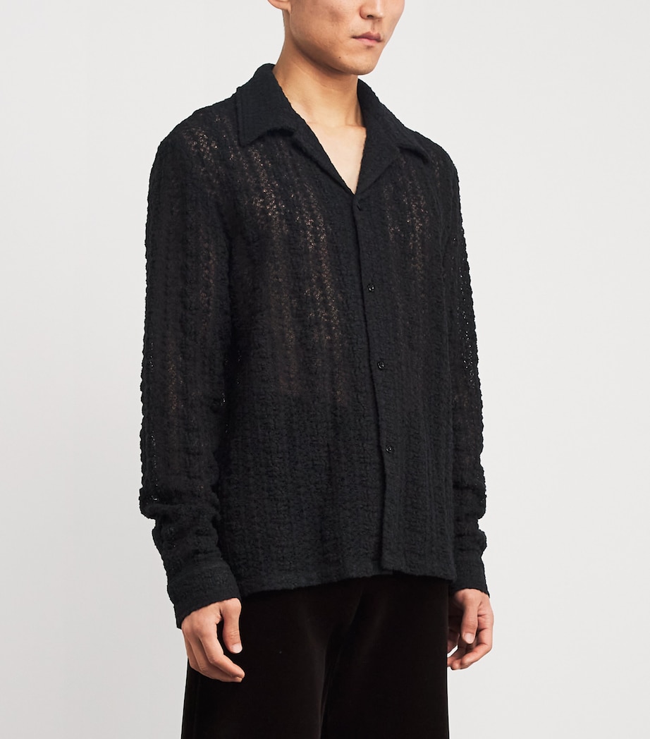 Wool-Blend Lace Jagou Shirt LACE BLACK WOOL Image 3