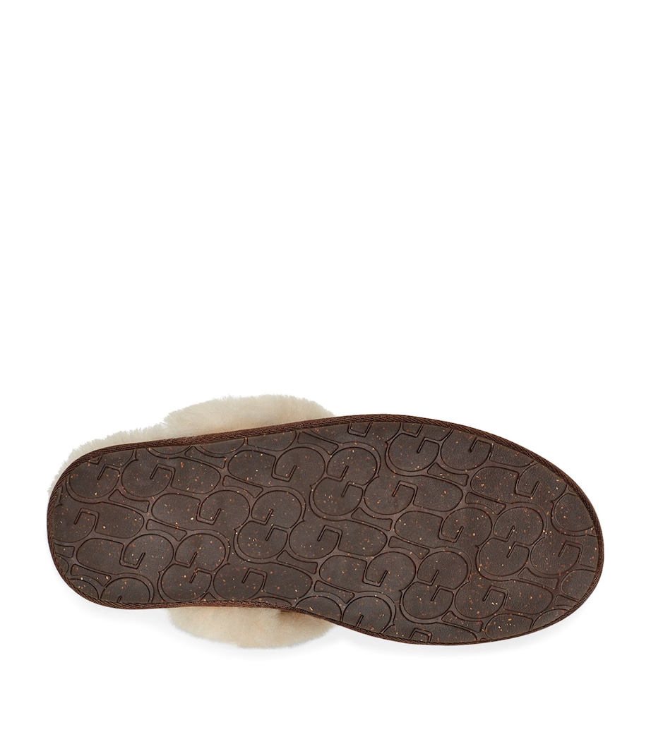 Suede Scuffette II Slippers DARK BROWN Image 6