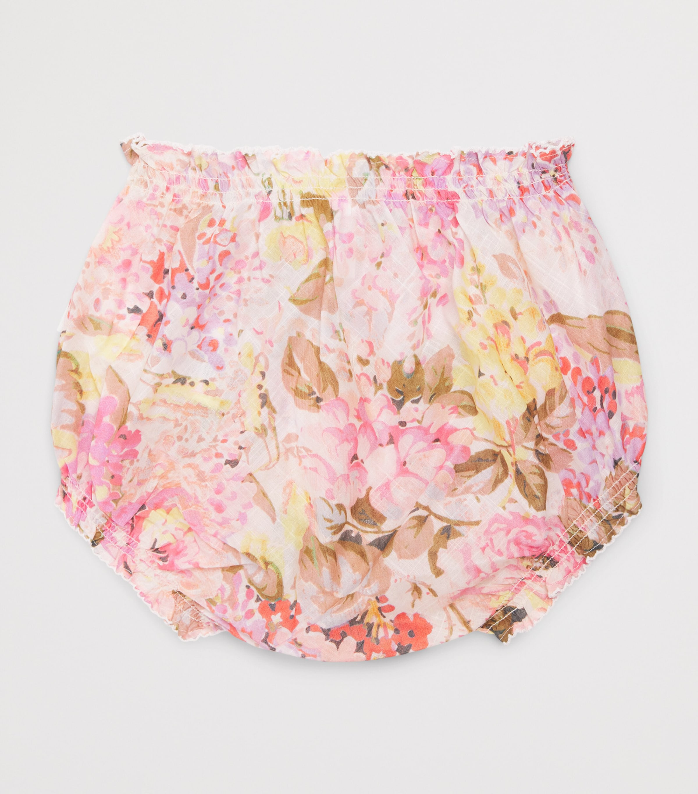 Zimmermann Kids Cotton Solstice Bloomers (2 Years) Pnk Watercolour Flrl Image 2