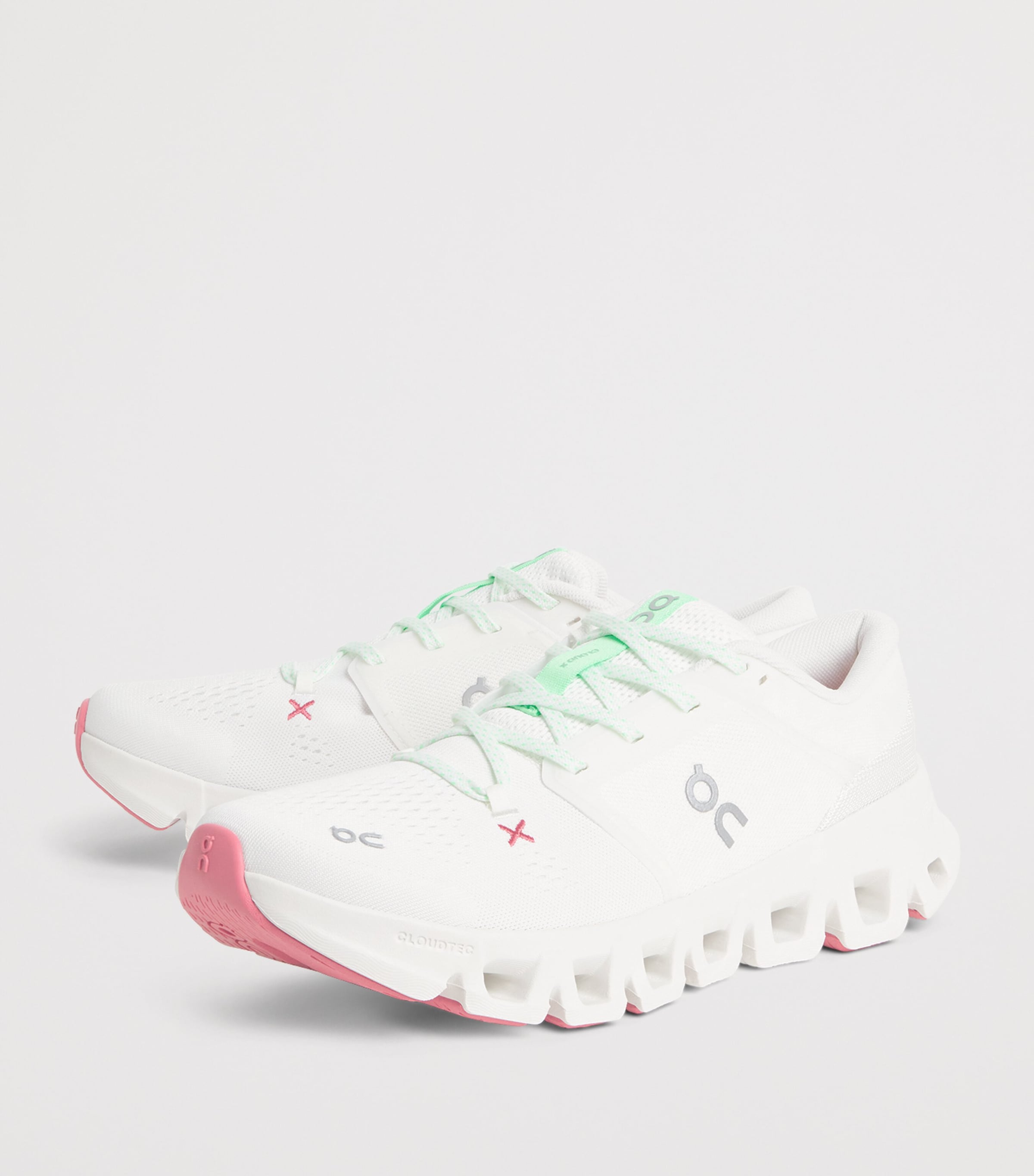 On Womens Cloud X 5 Trainers Ivory | Ice Image 3