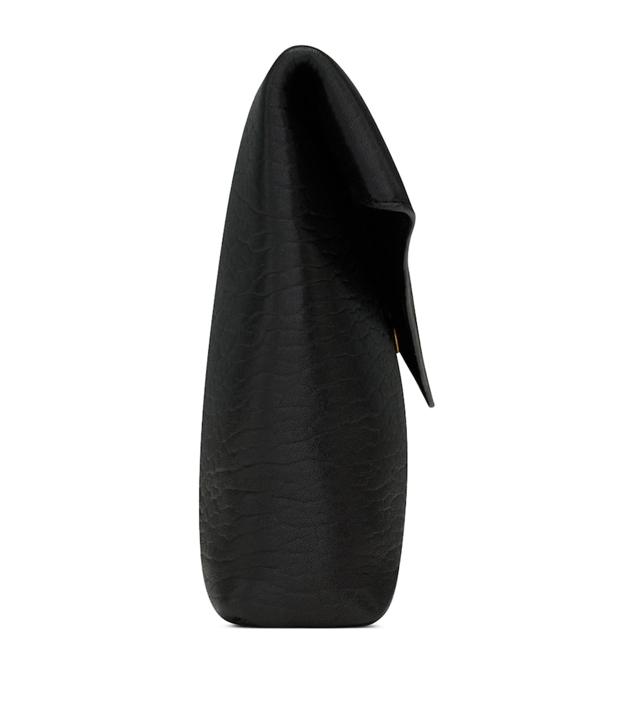 Saint Laurent Leather Cassandre Envelope Pouch Image 3