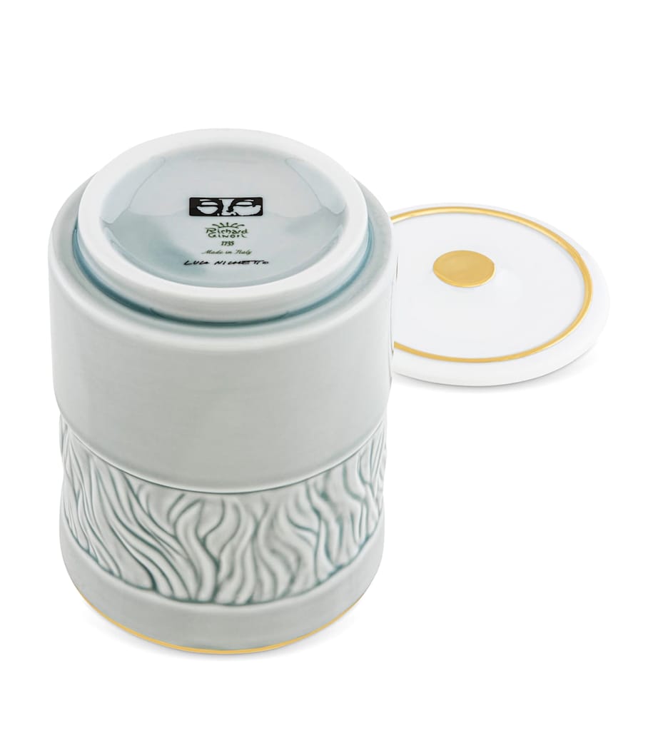 GINORI 1735 Porcelain Il Seguace Candle Holder Image 2