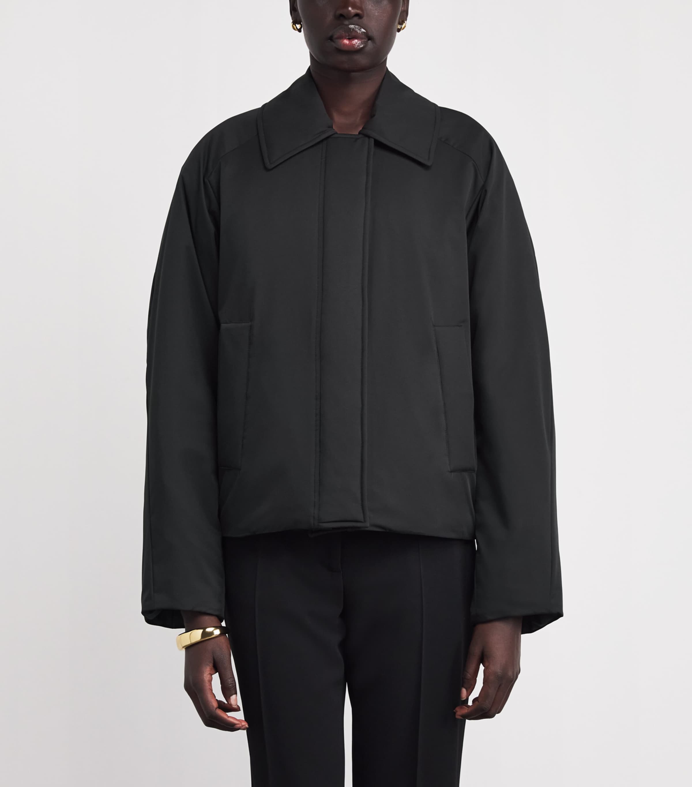 Padded Mullins Jacket BLACK Image 3