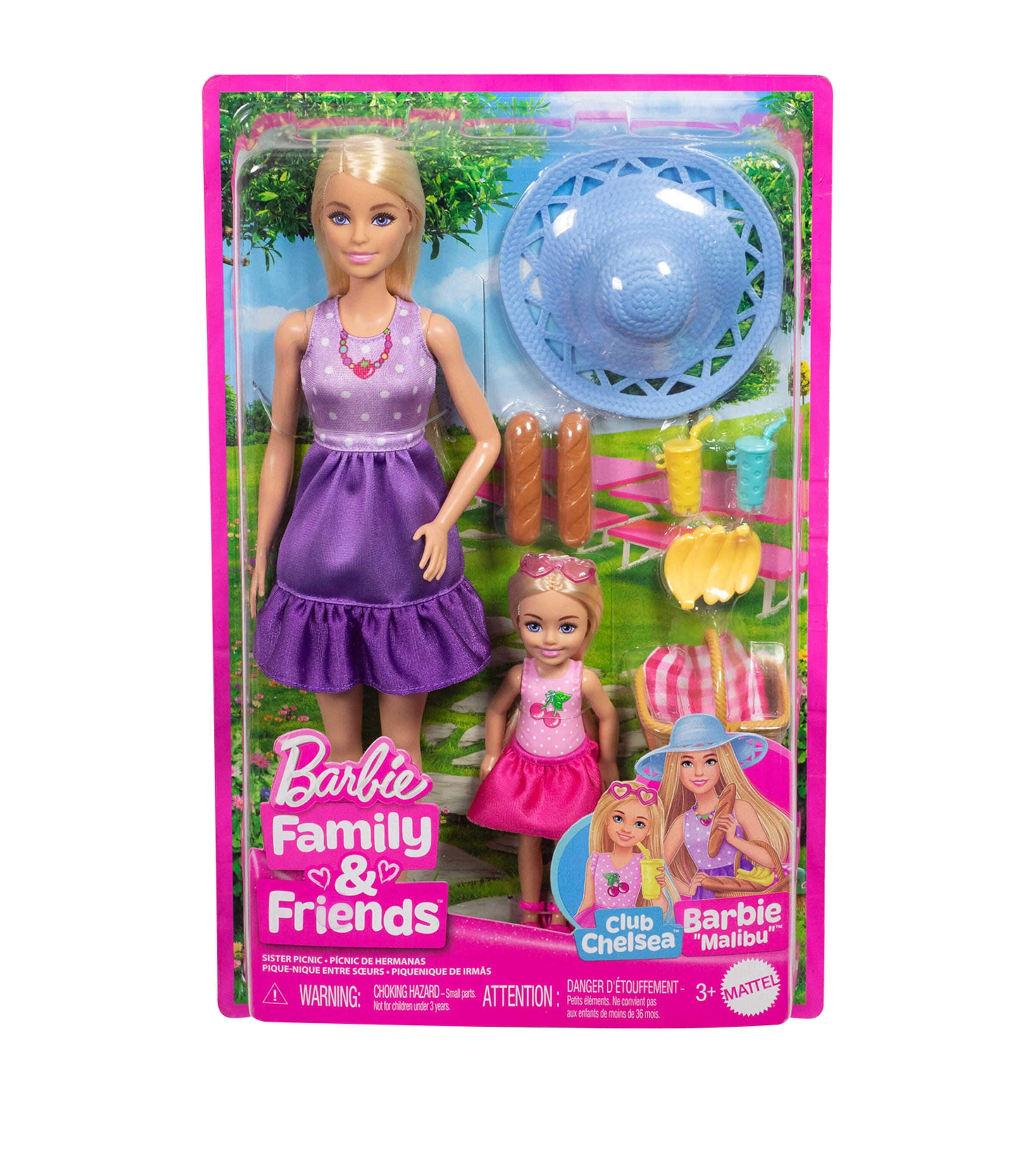 Barbie Malibu and Chelsea Doll Set MULTI Image 6