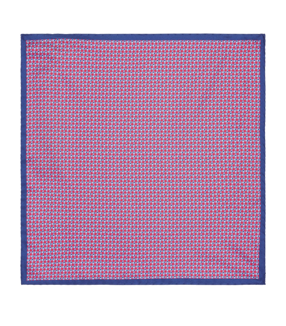 Silk Printed Pocket Square 3 Image 1