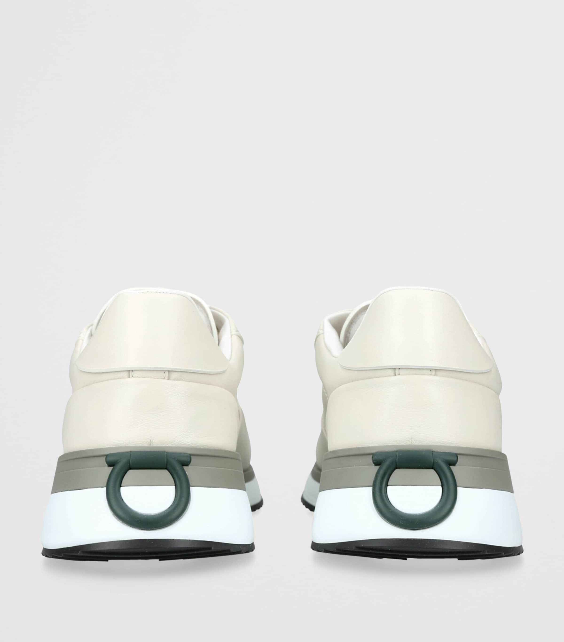 Leather Low-Top Sneakers WHITE/OTH Image 2