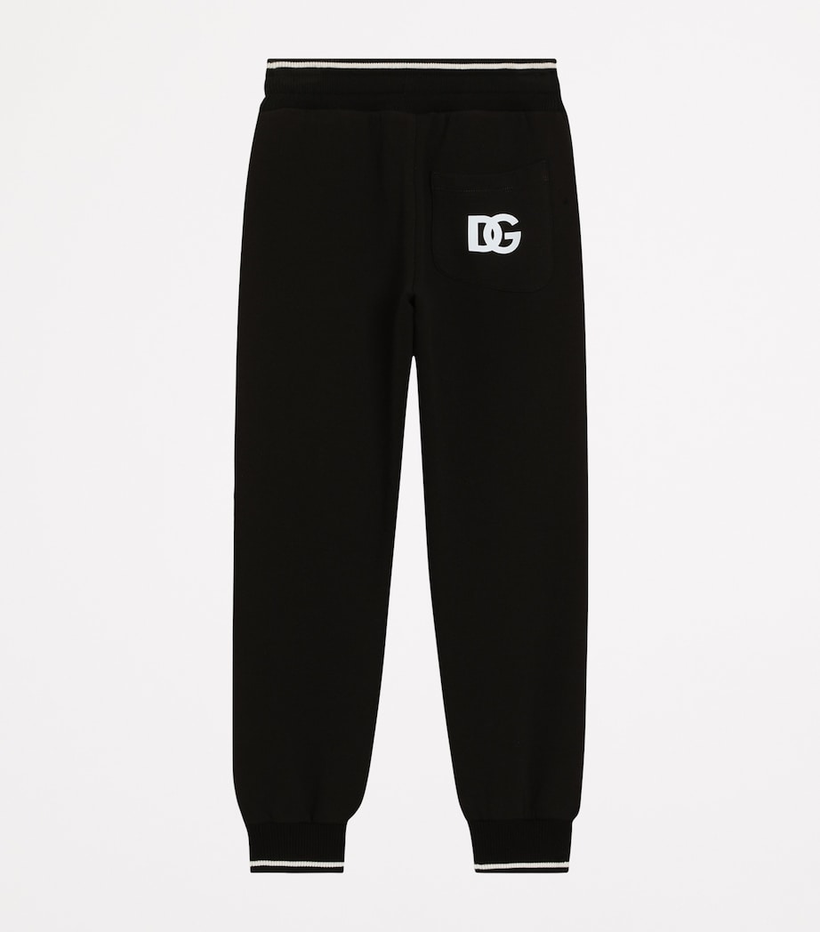 Cotton Logo Sweatpants (8-12+ Years) N0000-BLACK Image 2