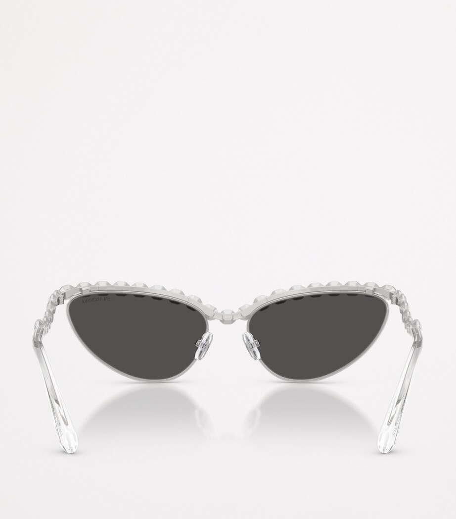Swarovski Metal Cat Eye 0SK7030 Sunglasses Image 4