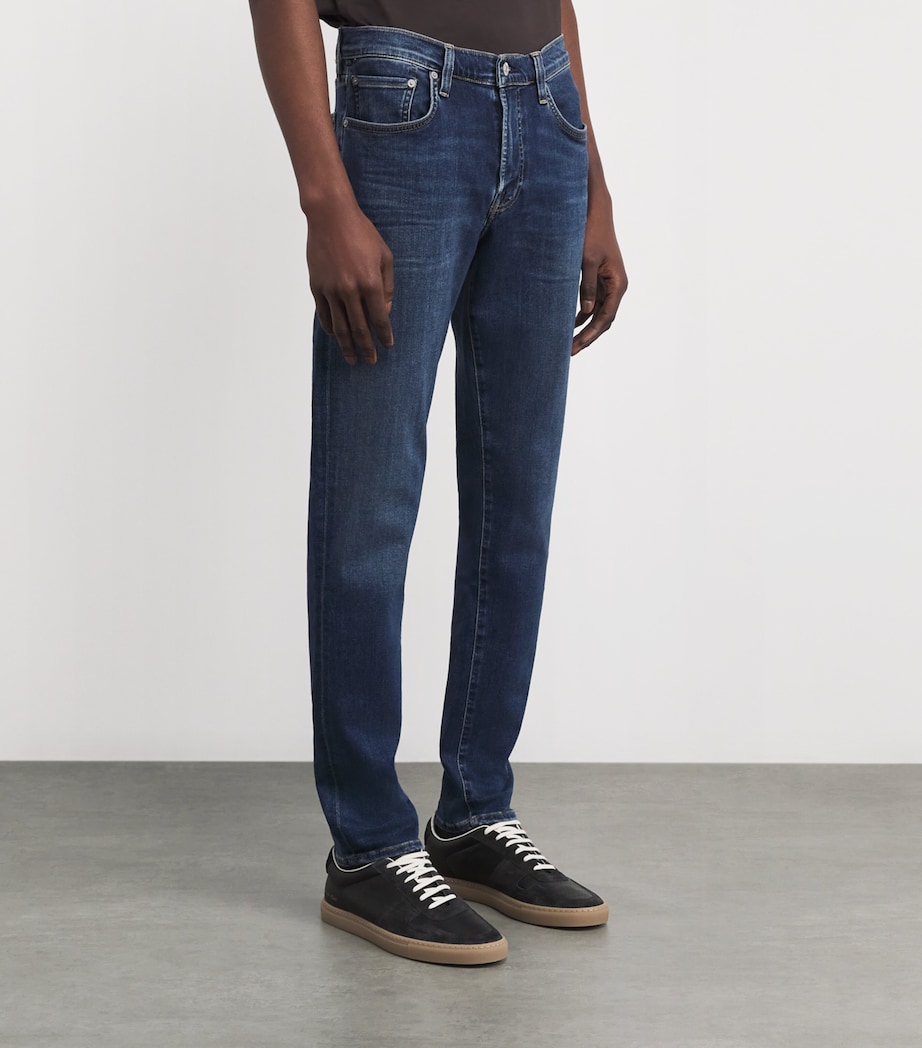 Citizens of Humanity Mens London Tapered Slim Jeans Duke Image 3