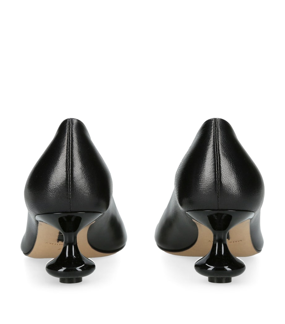 LOEWE Leather Toy Pumps 45 Black Image 2