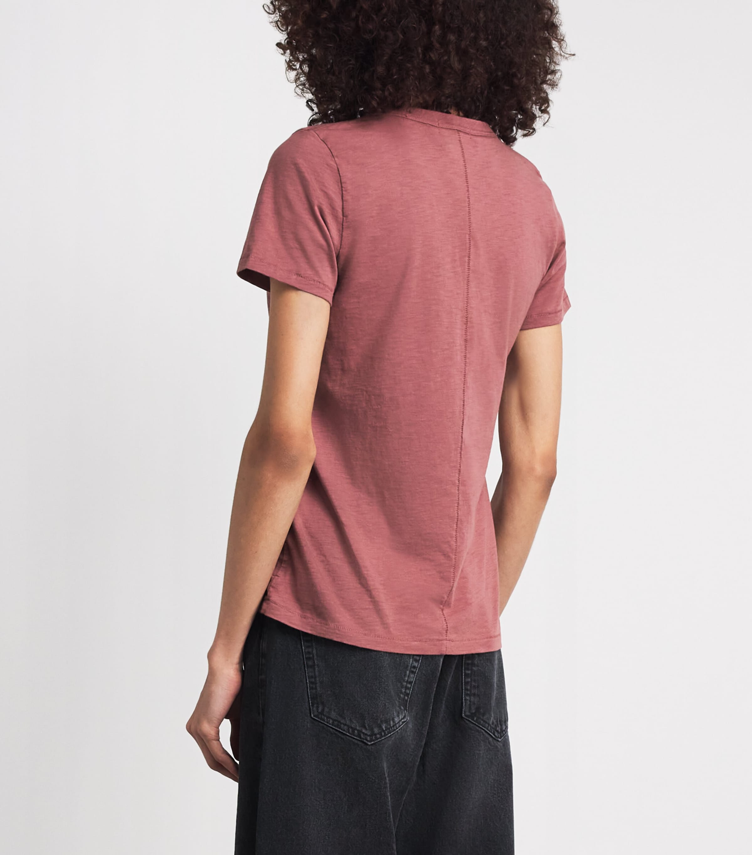 Rag & Bone Womens Cotton The Slub Vee T-Shirt Dpmve Image 5
