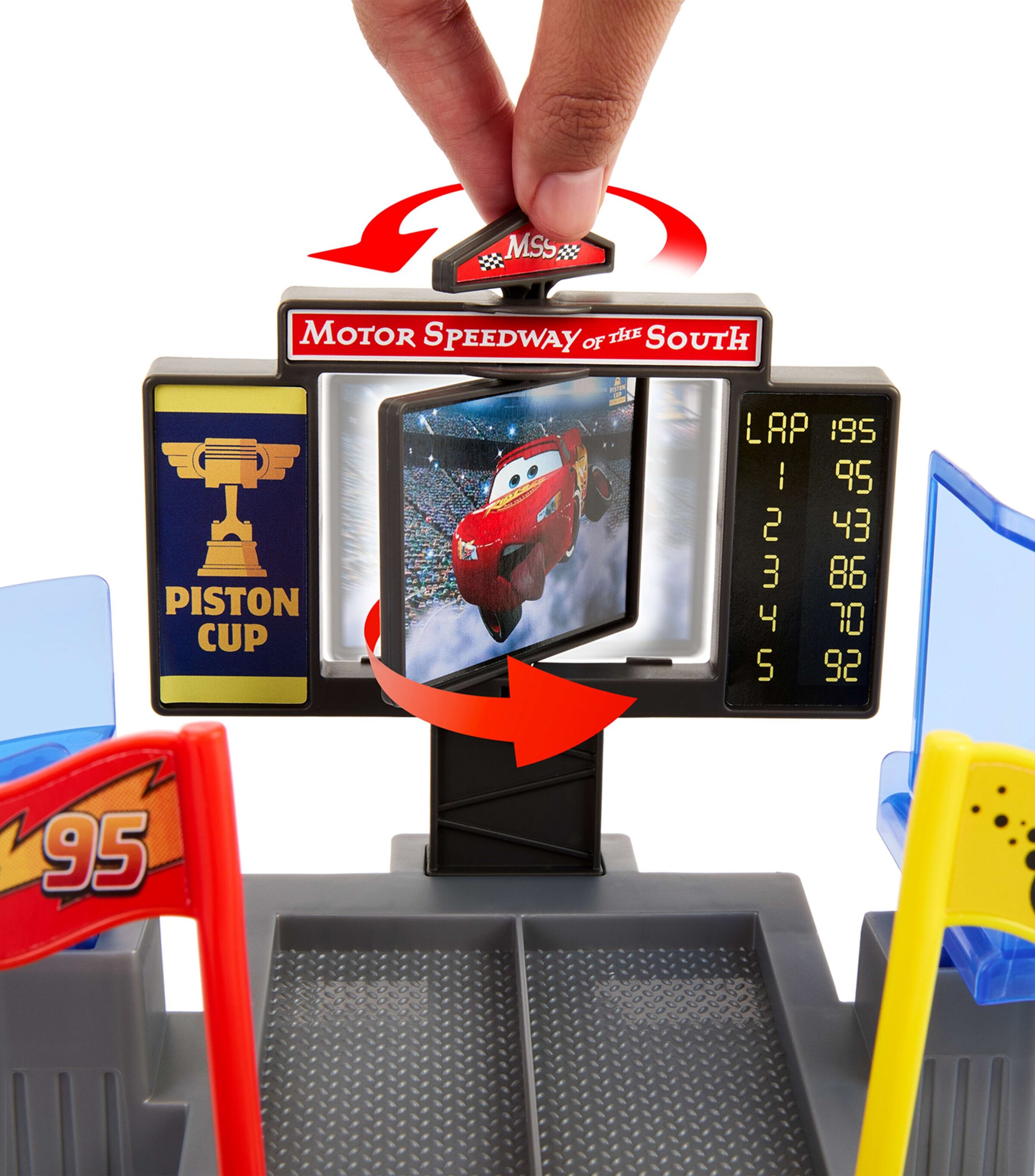 Disney Cars Piston Cup Stunting Speedway Set Image 4