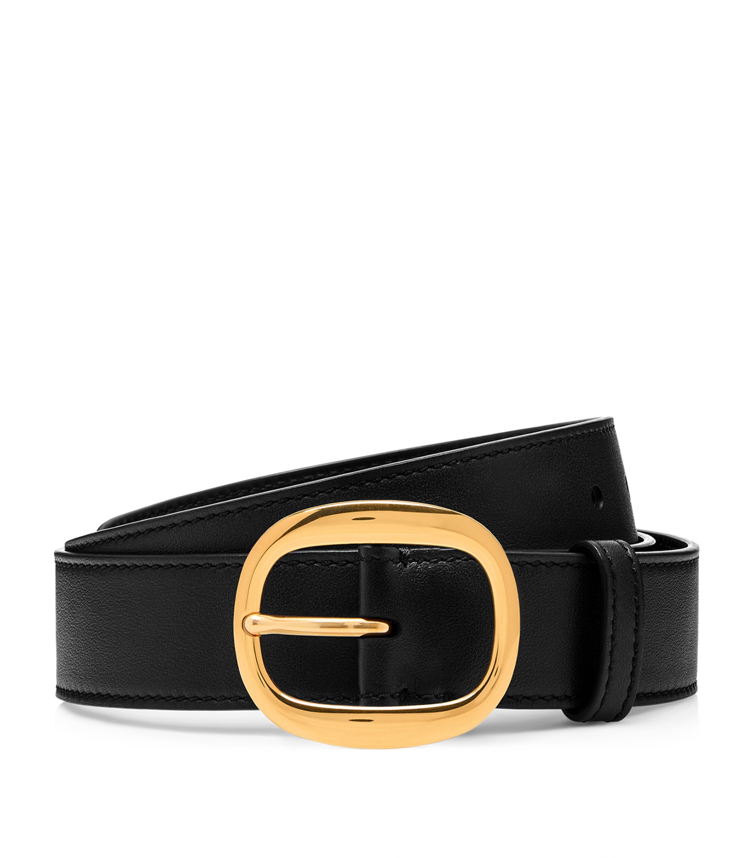 TOM FORD Leather Ovoid Belt | Wedding | For the Groom | Men Clothing | Workwear | Men Accessories | Belts | Designers | Tom Ford