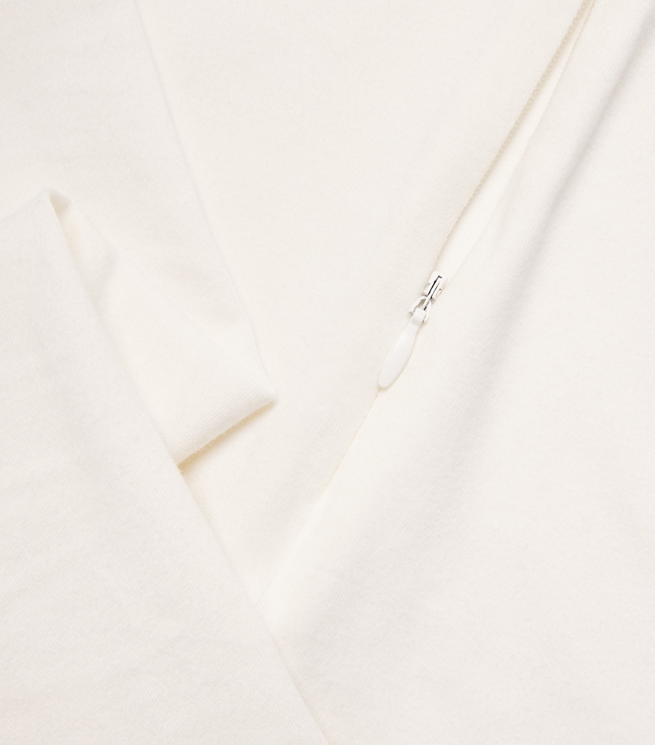 Stretch-Cotton Jersey Rollneck Top MARBLE Image 5