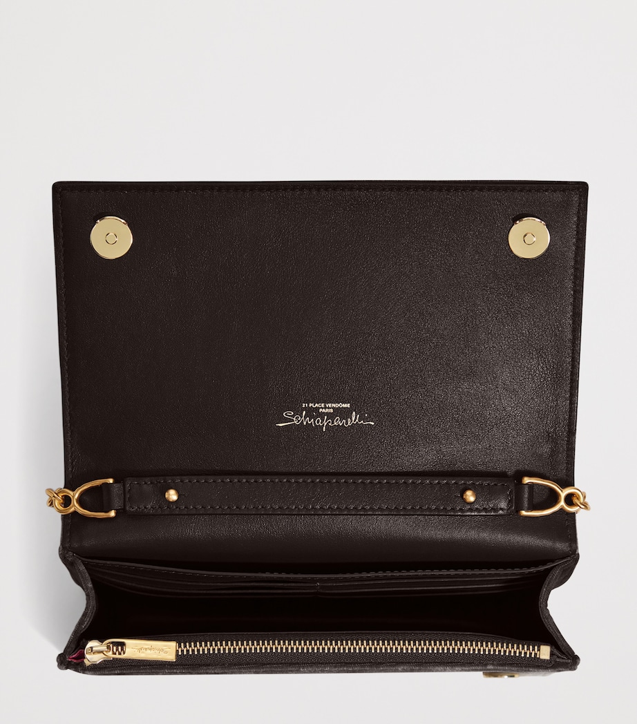 Velvet Keyhole Bijou Clutch Bag 803 TAUPE Image 4