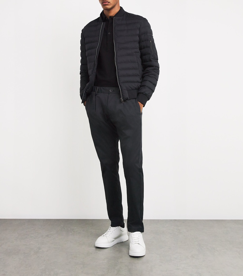 Technical Slim Chinos 9300NERO Image 2