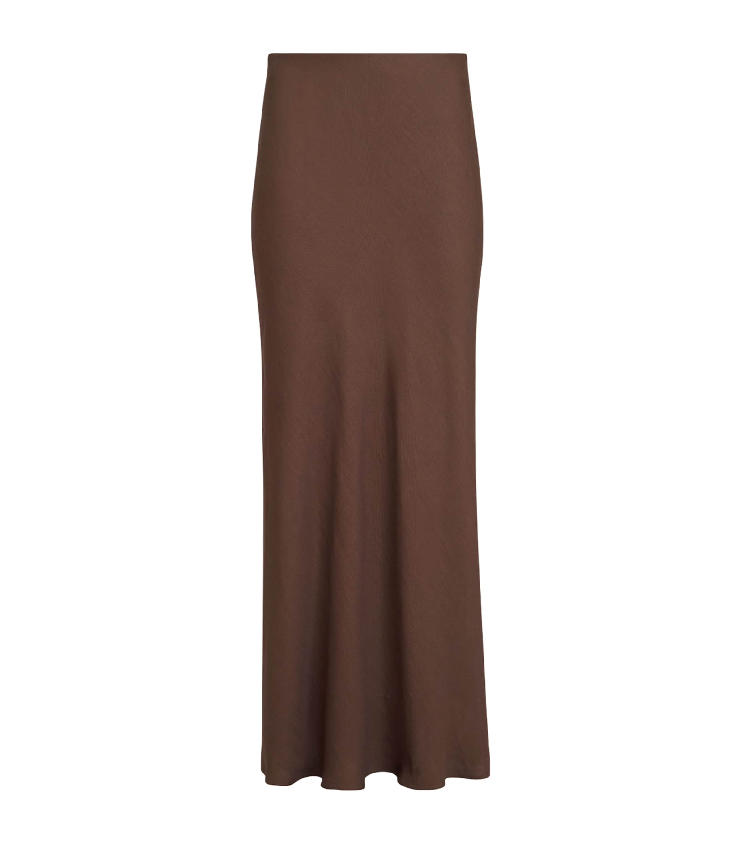Brunello Cucinelli Womens Twill Maxi Skirt Image 1