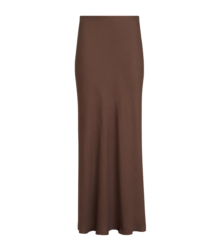 Brunello Cucinelli Womens Twill Maxi Skirt Image 1