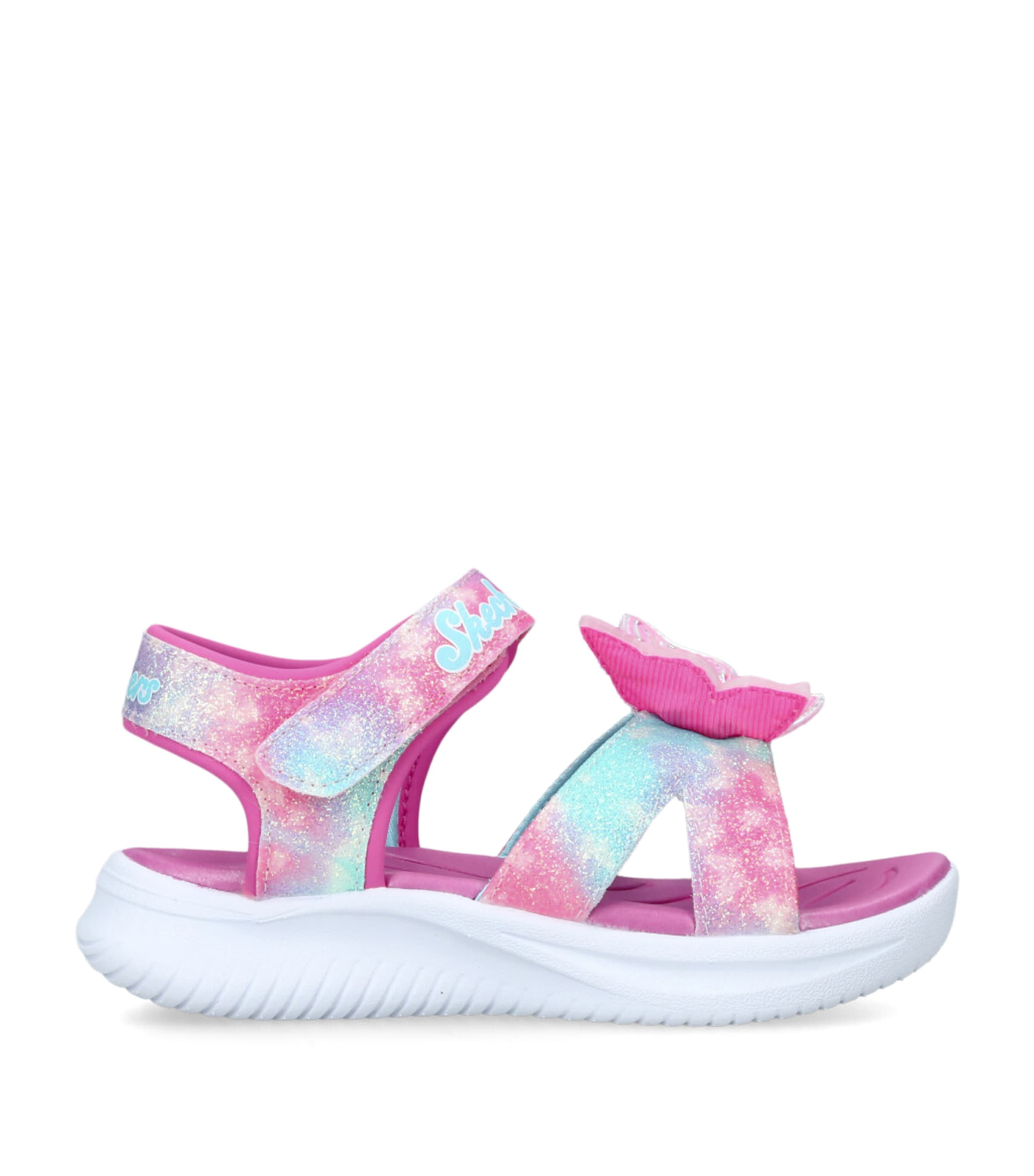 Skechers Jumpsters Butterfly Sandals Pink Image 1