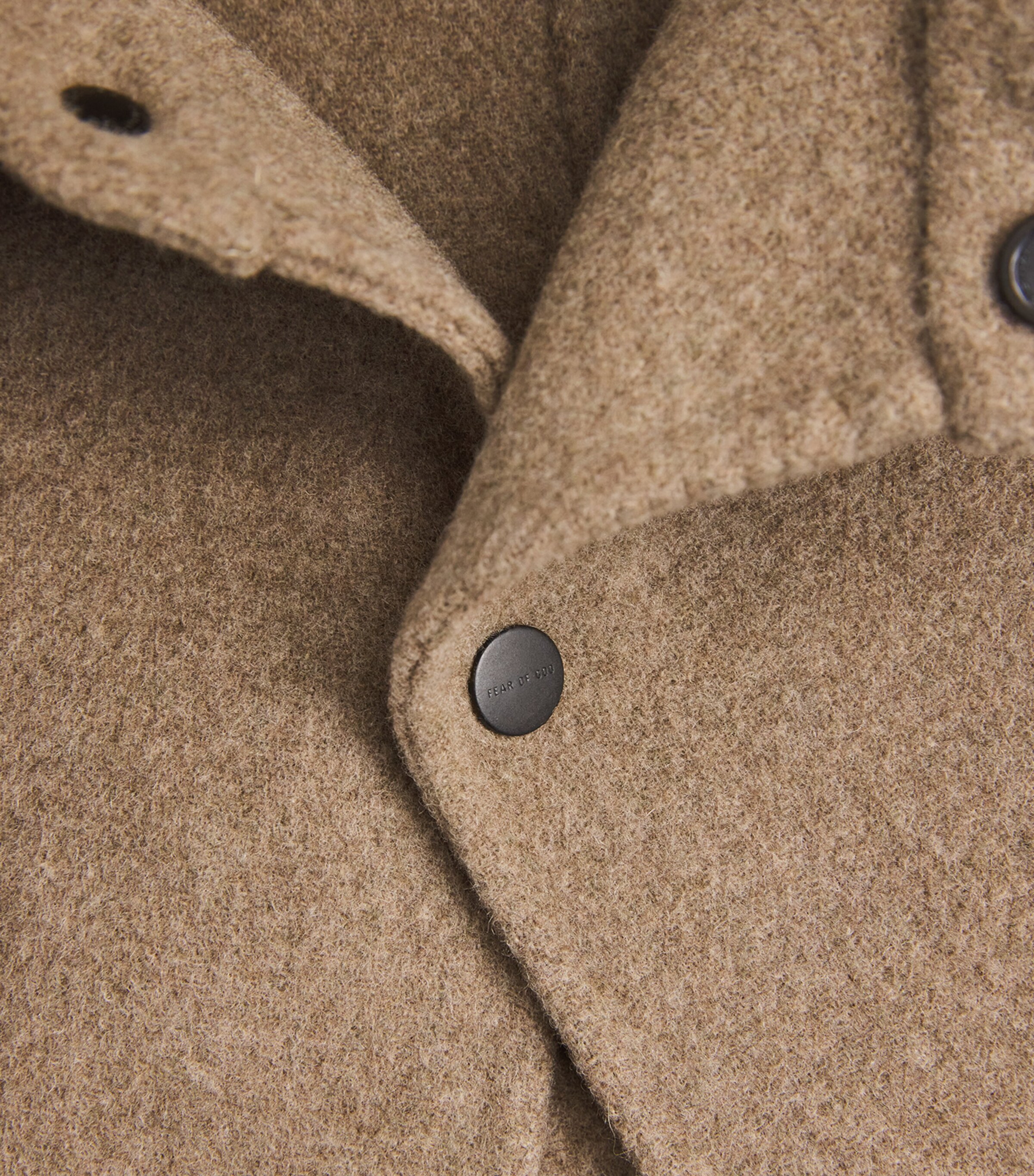 Virgin Wool-Cashmere Overshirt WALNUT Image 5