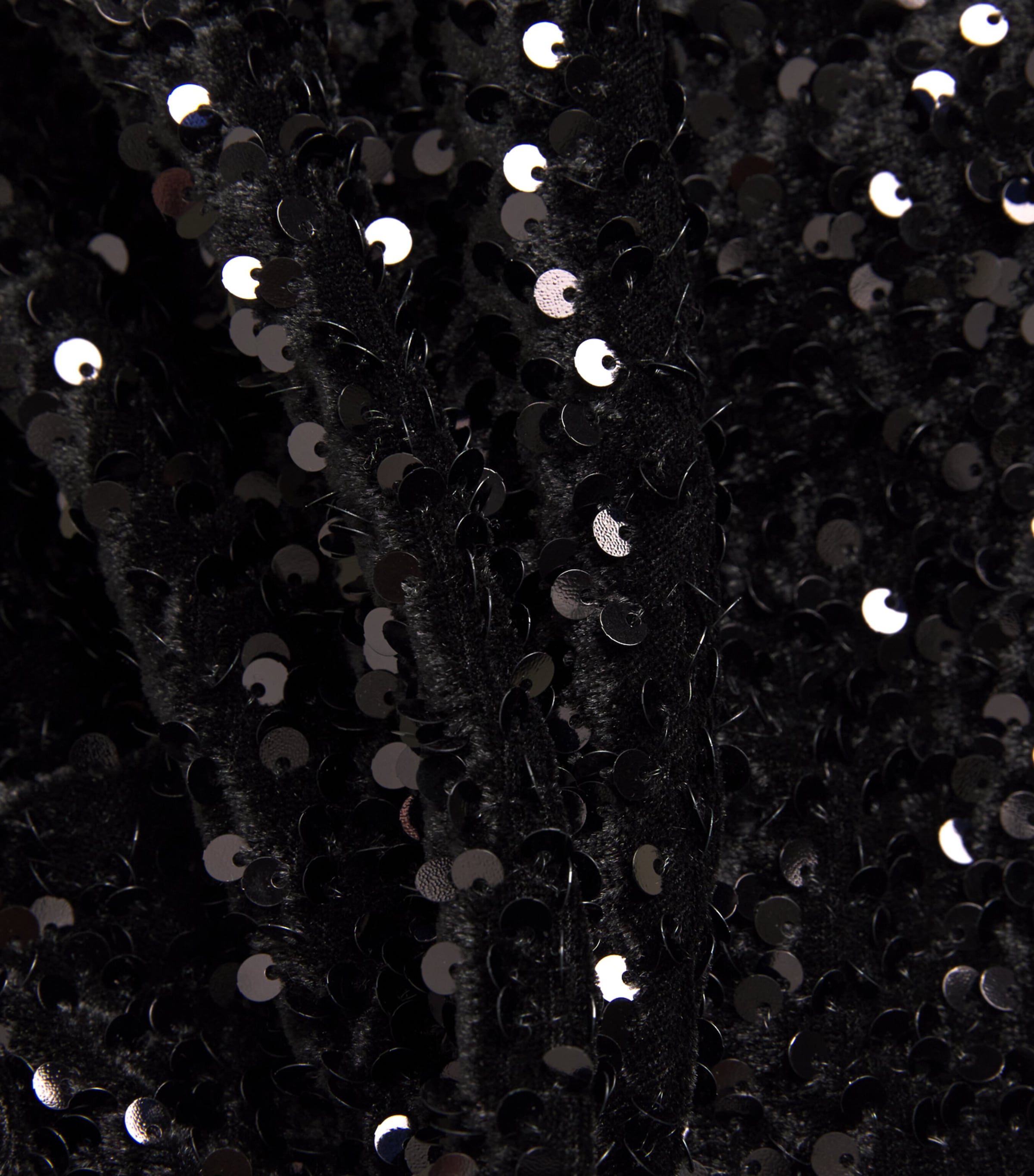 Velvet Embellished Top BLACK Image 5