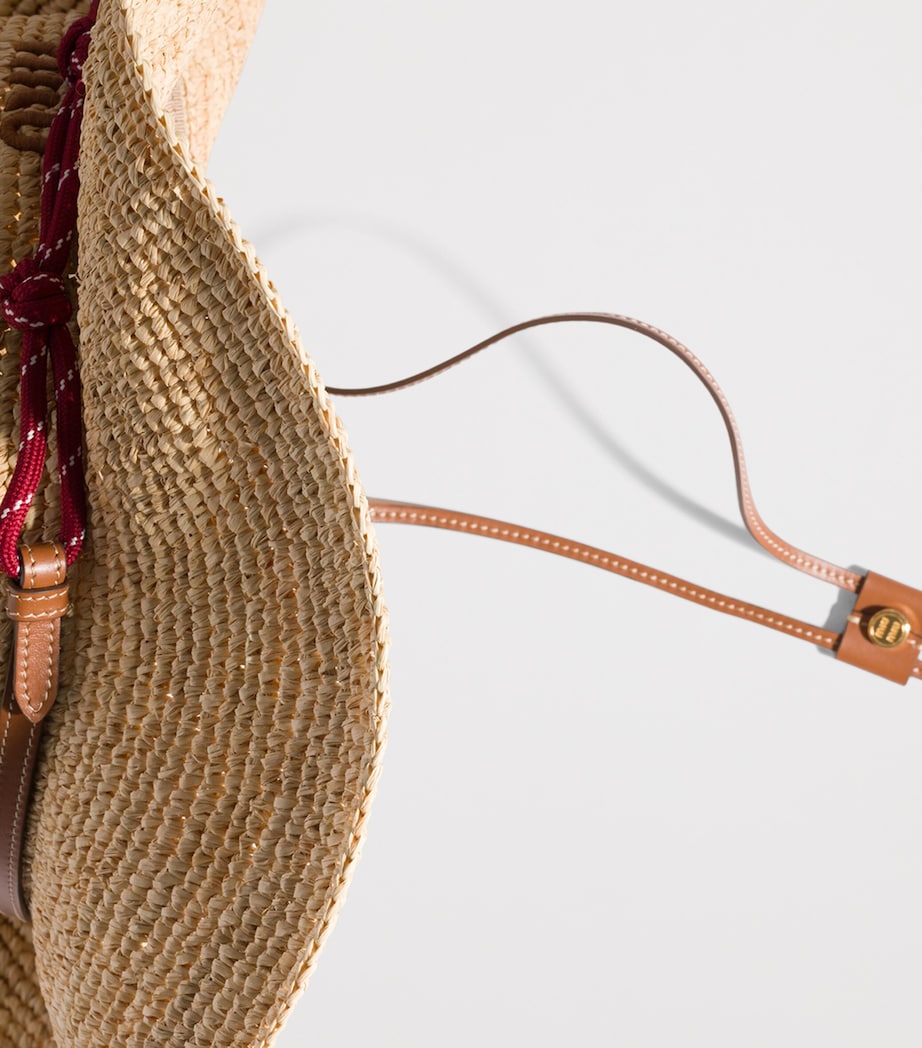Miu Miu Raffia Wide-Brim Hat Image 3