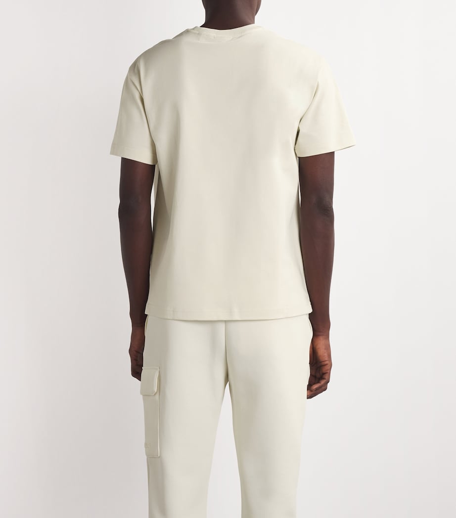 Organic Cotton Logo T-Shirt CREAM Image 4