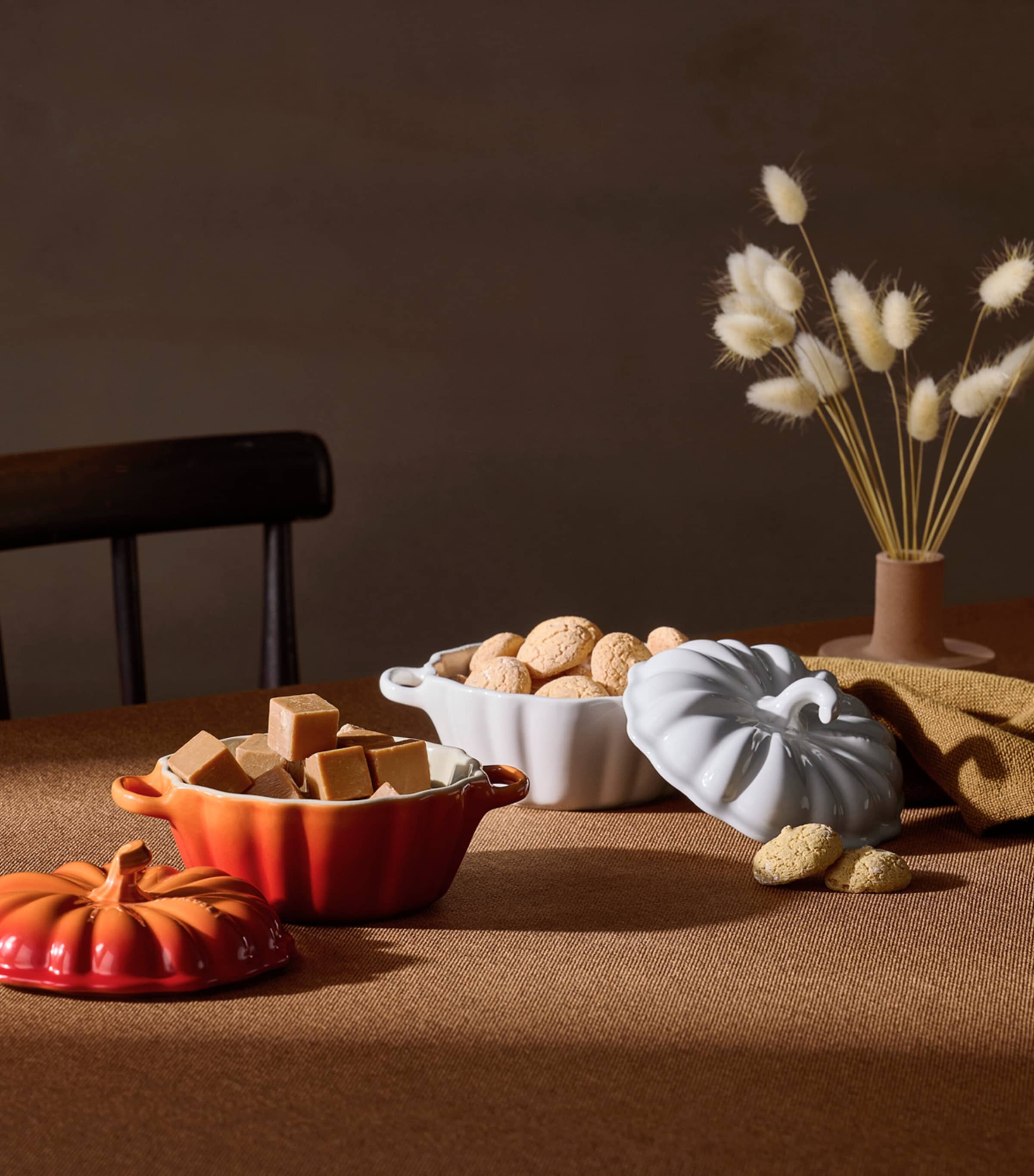 Mini Stoneware Pumpkin Casserole Dish (250ml) NO COLOUR Image 6