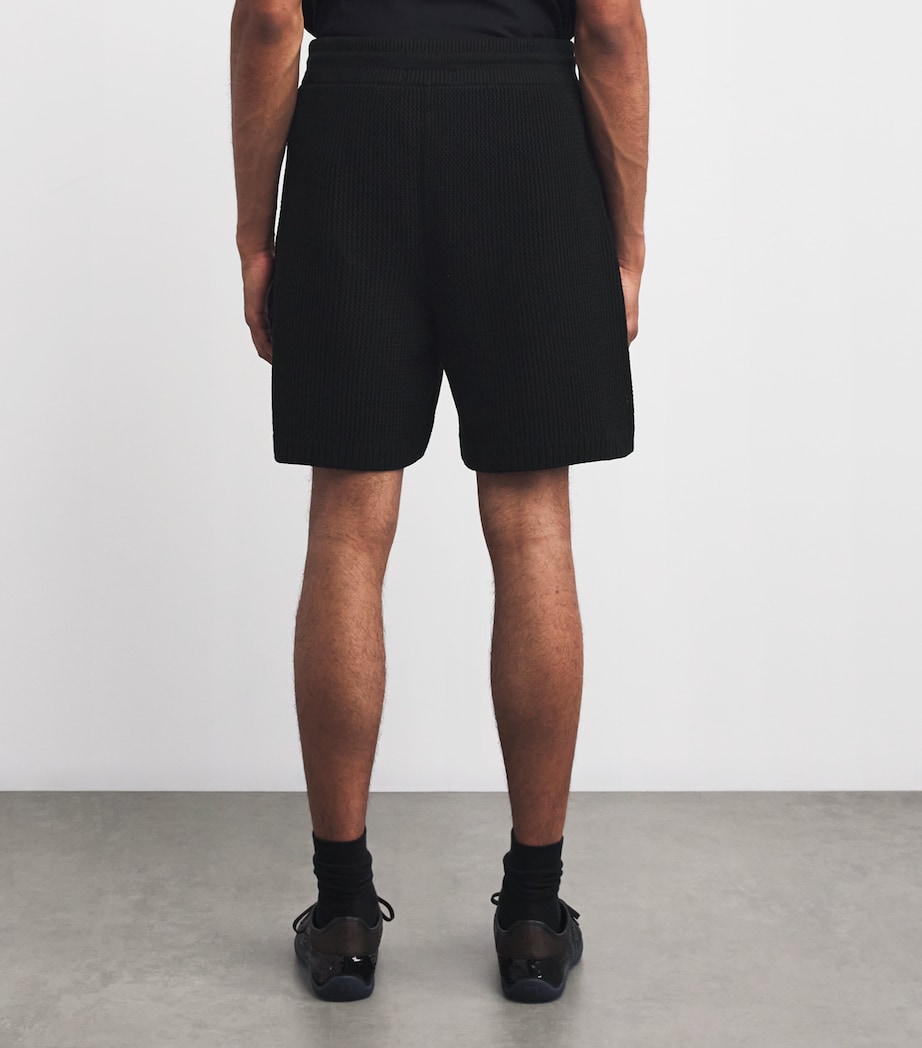 Cotton Crochet Hollywood Auto Shorts BLACK Image 4