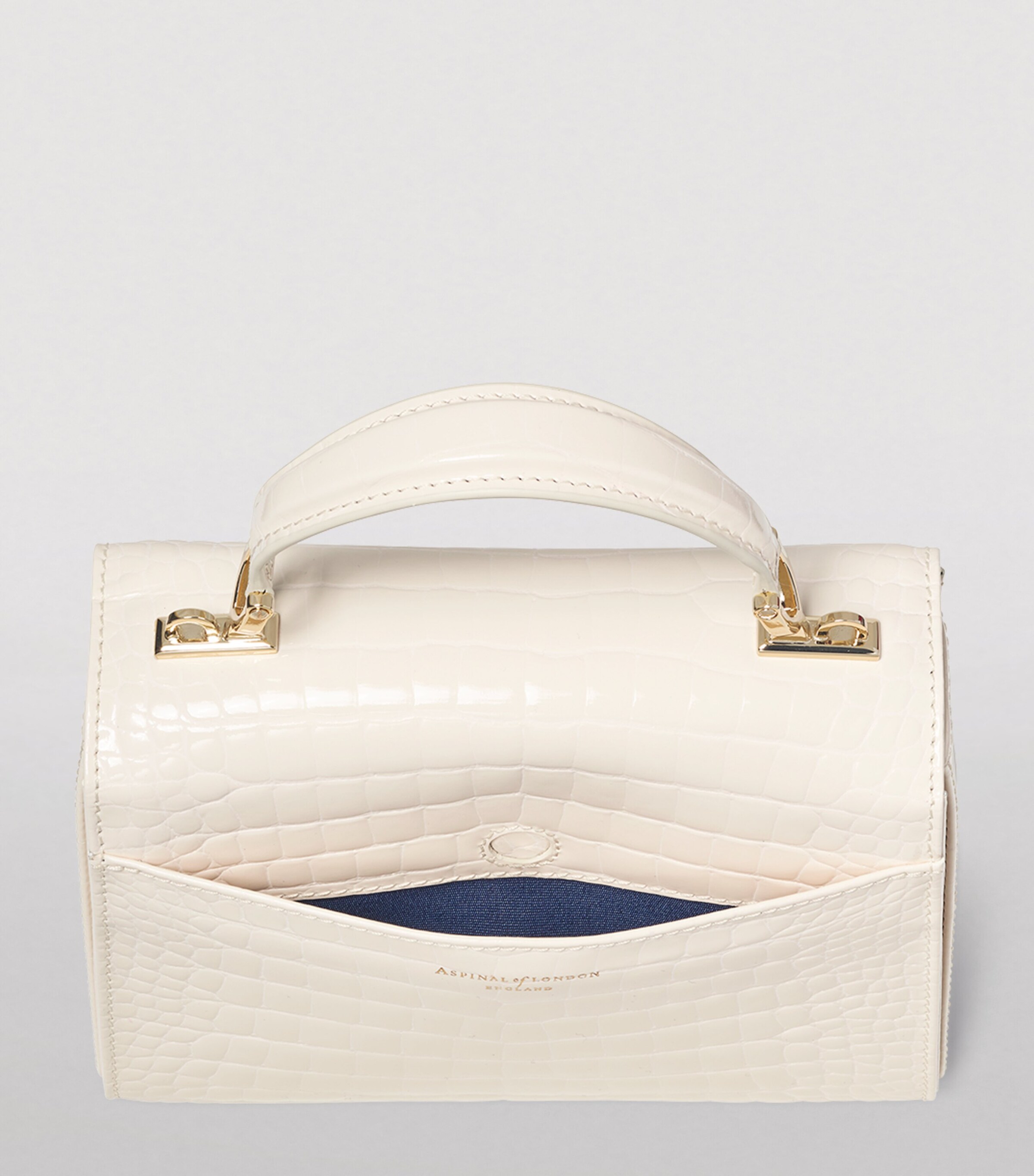 Midi Mayfair Top-Handle Bag IVORY Image 6