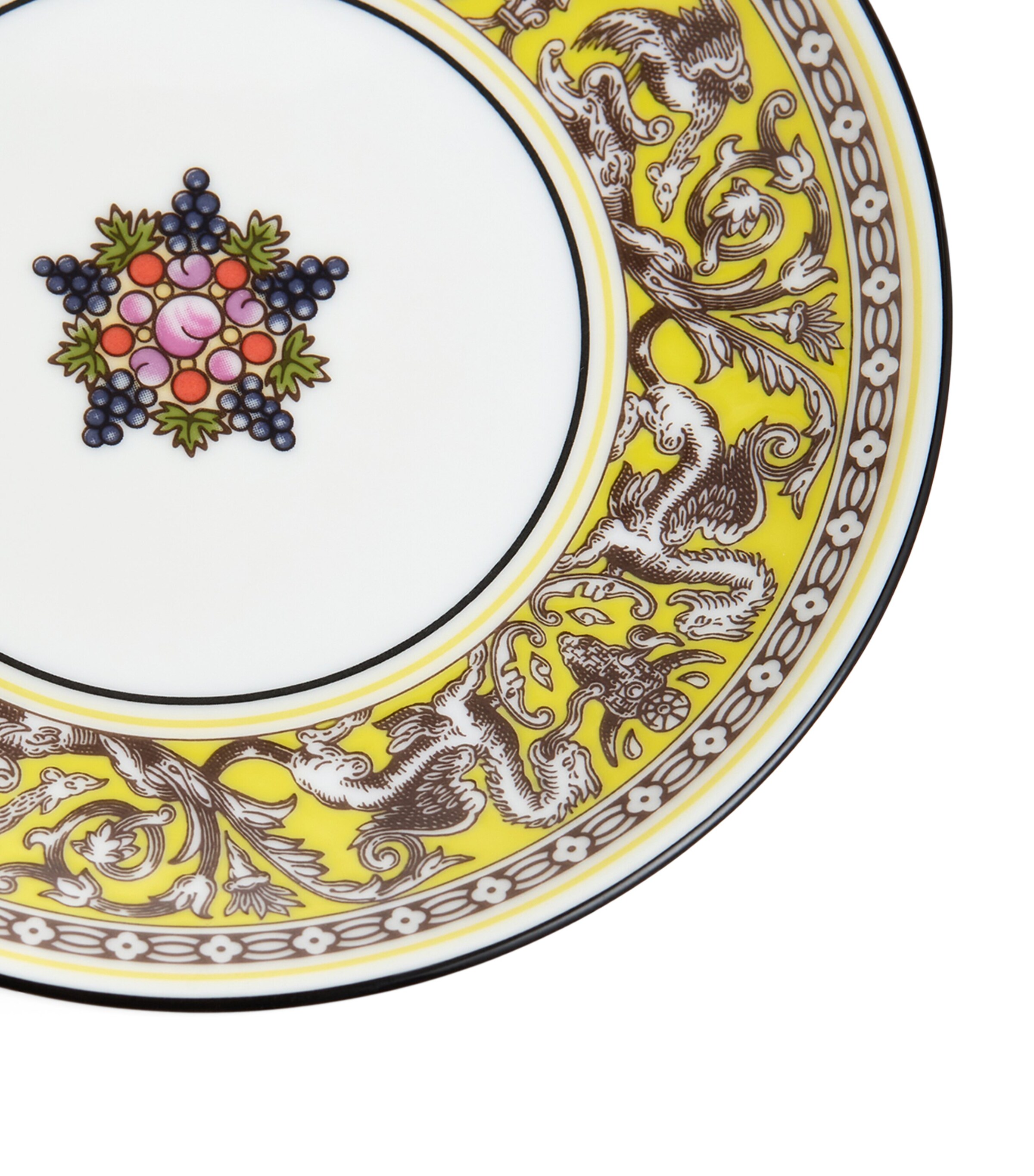 Wedgwood Florentine Citron Petite Tray (12cm) Yellow Image 4