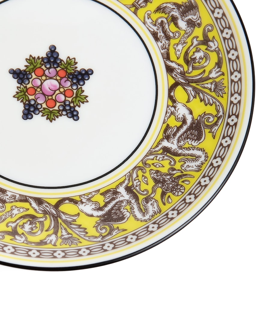 Wedgwood Florentine Citron Petite Tray (12cm) Yellow Image 4
