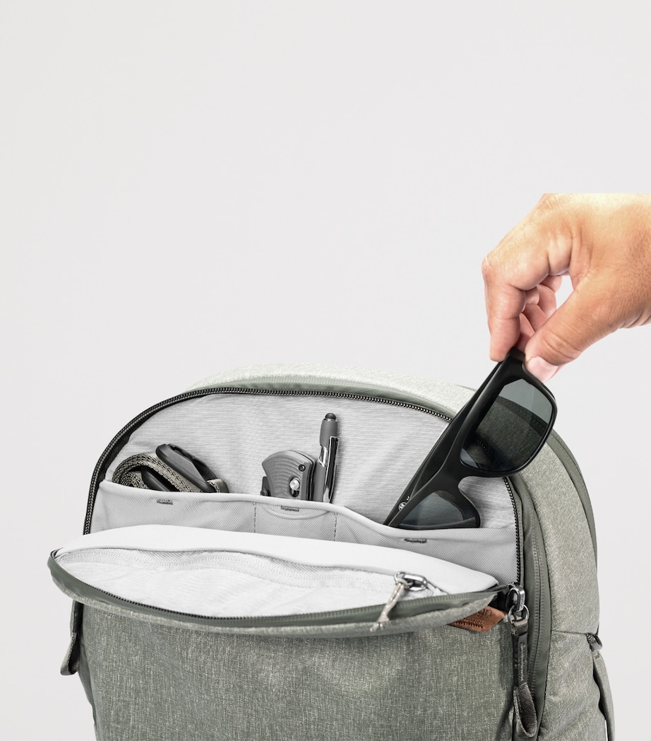 Canvas Expandable Travel Backpack SAGE Image 8