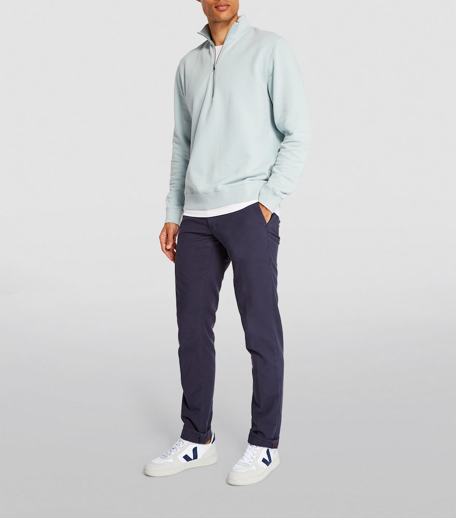 V-10 B-Mesh Sneakers WHITE/NAVY Image 5