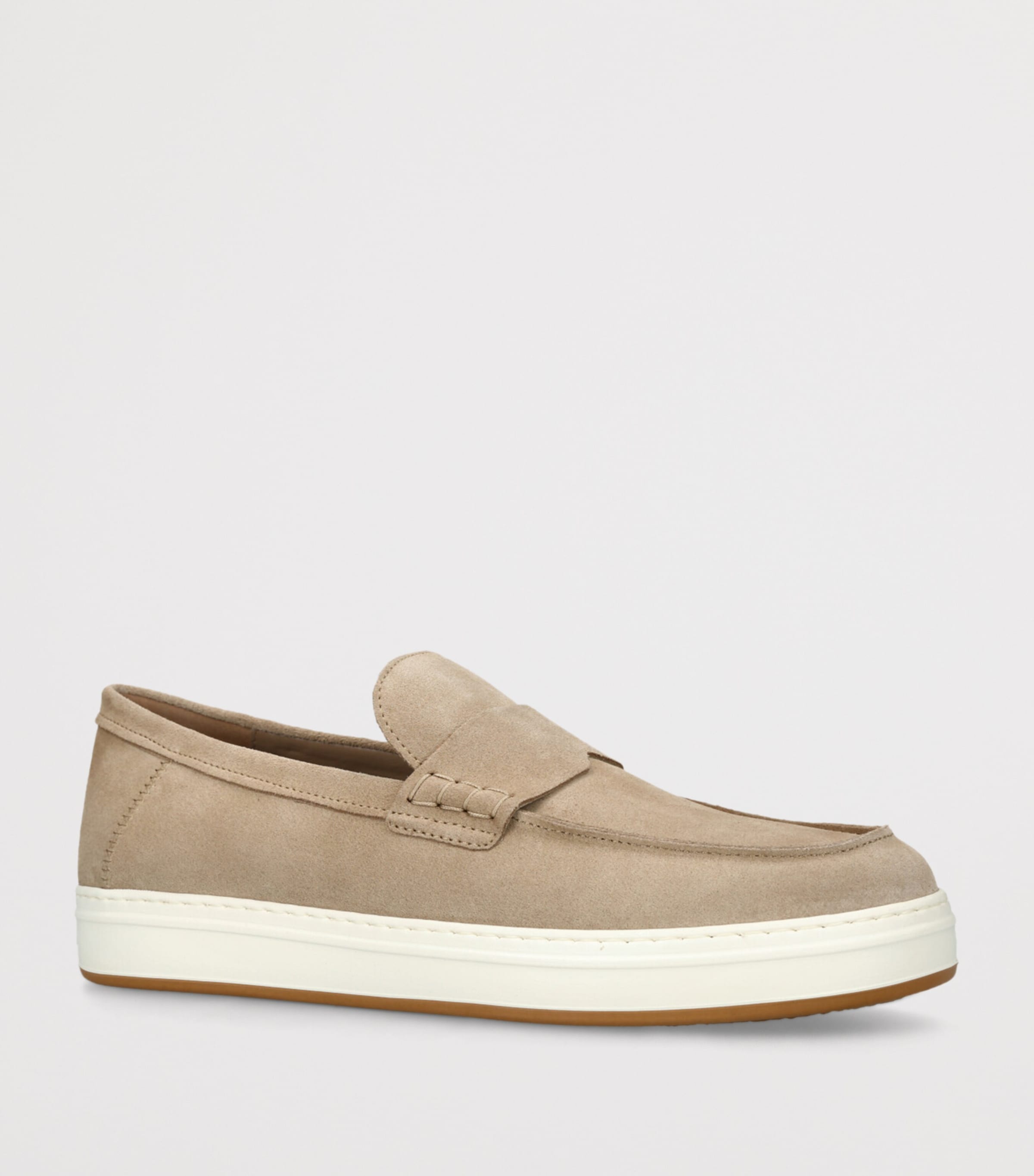 Hogan Suede H-TV Loafers Beige Image 3