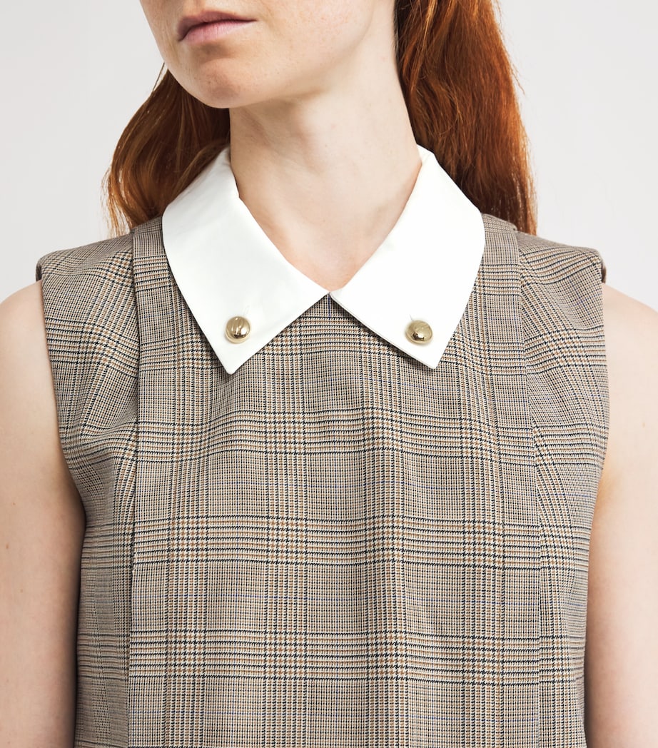 Check Mini Dress MULTICOLORED Image 4