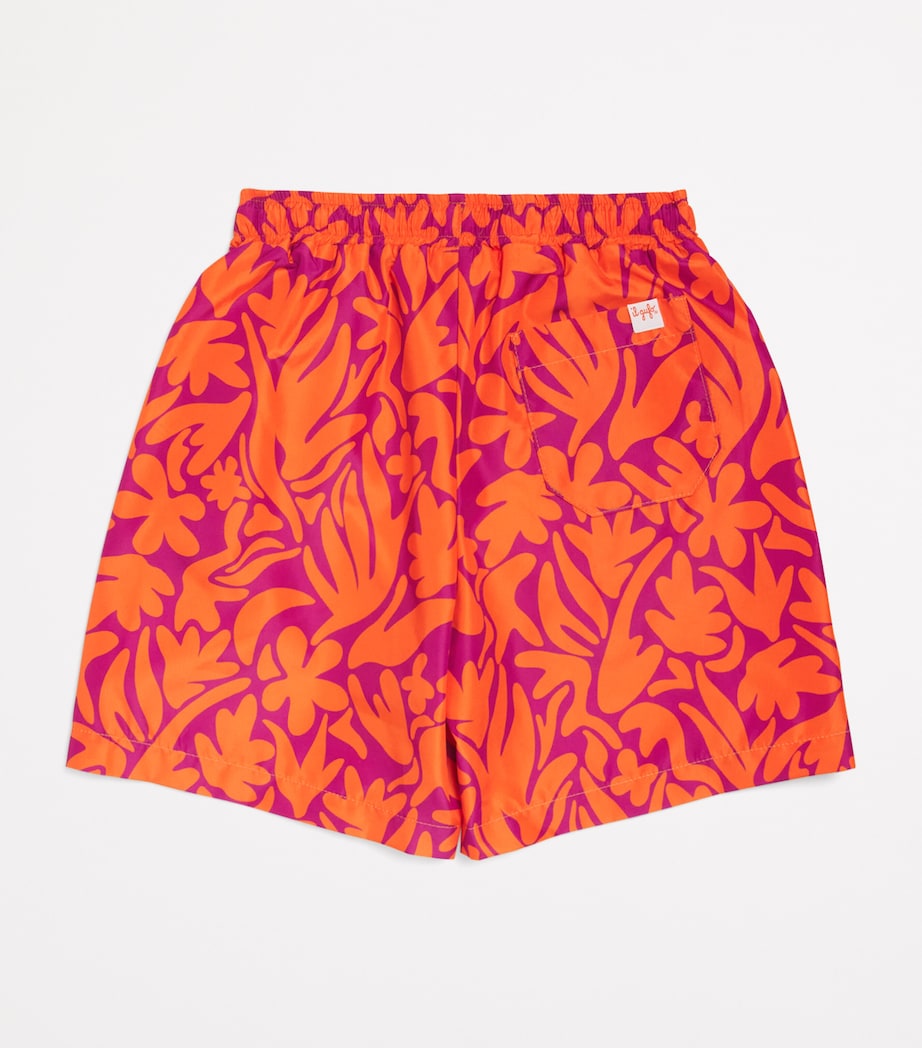 Nature Print Swim Shorts (3-12 Years) 262 CORAL Image 2