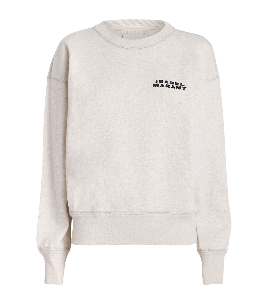 Cotton-Blend Shad Logo Sweatshirt 23EC ECRU Image 1