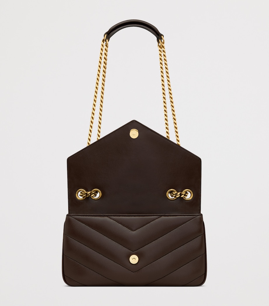Saint Laurent Small Leather Loulou Shoulder Bag Image 5