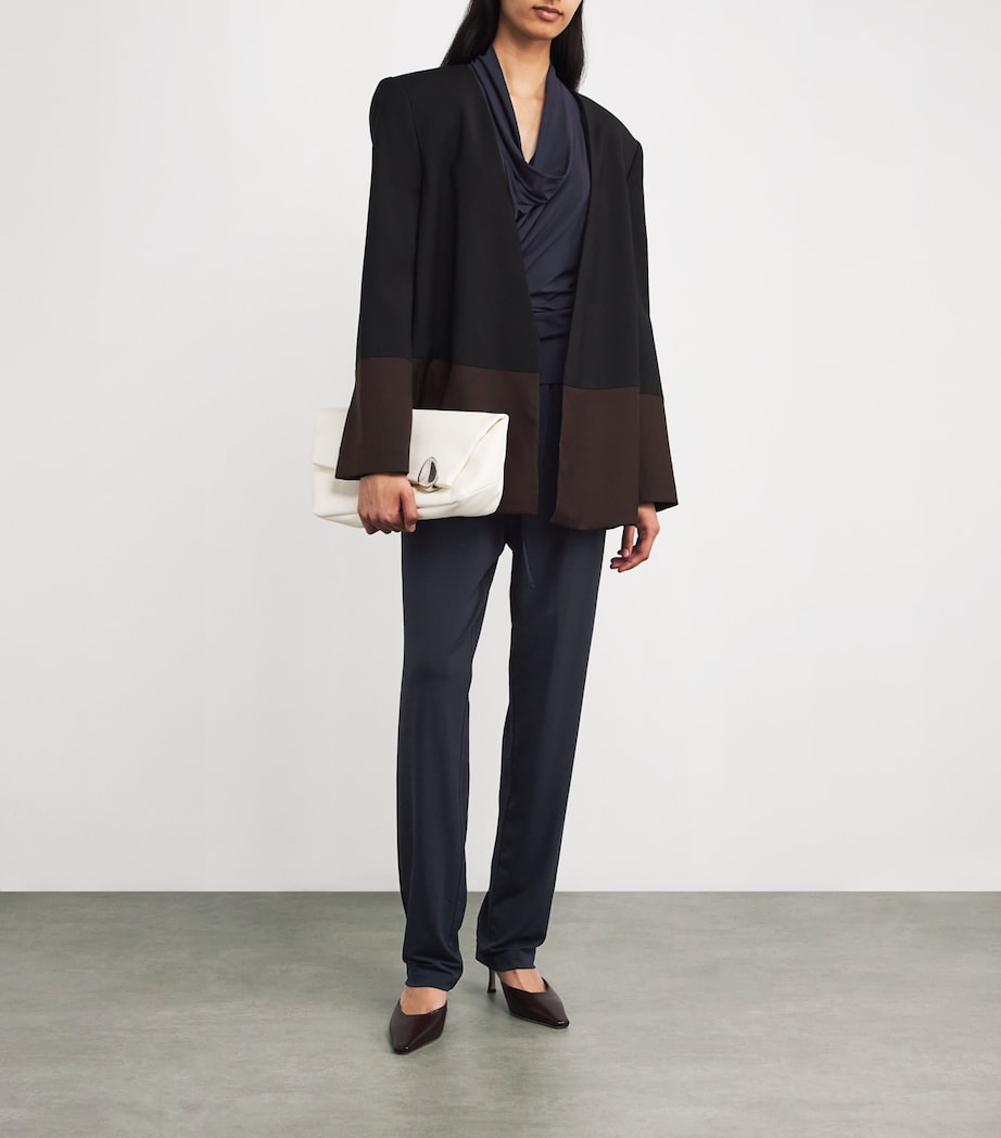 Jersey Mai Trousers NAVY Image 2