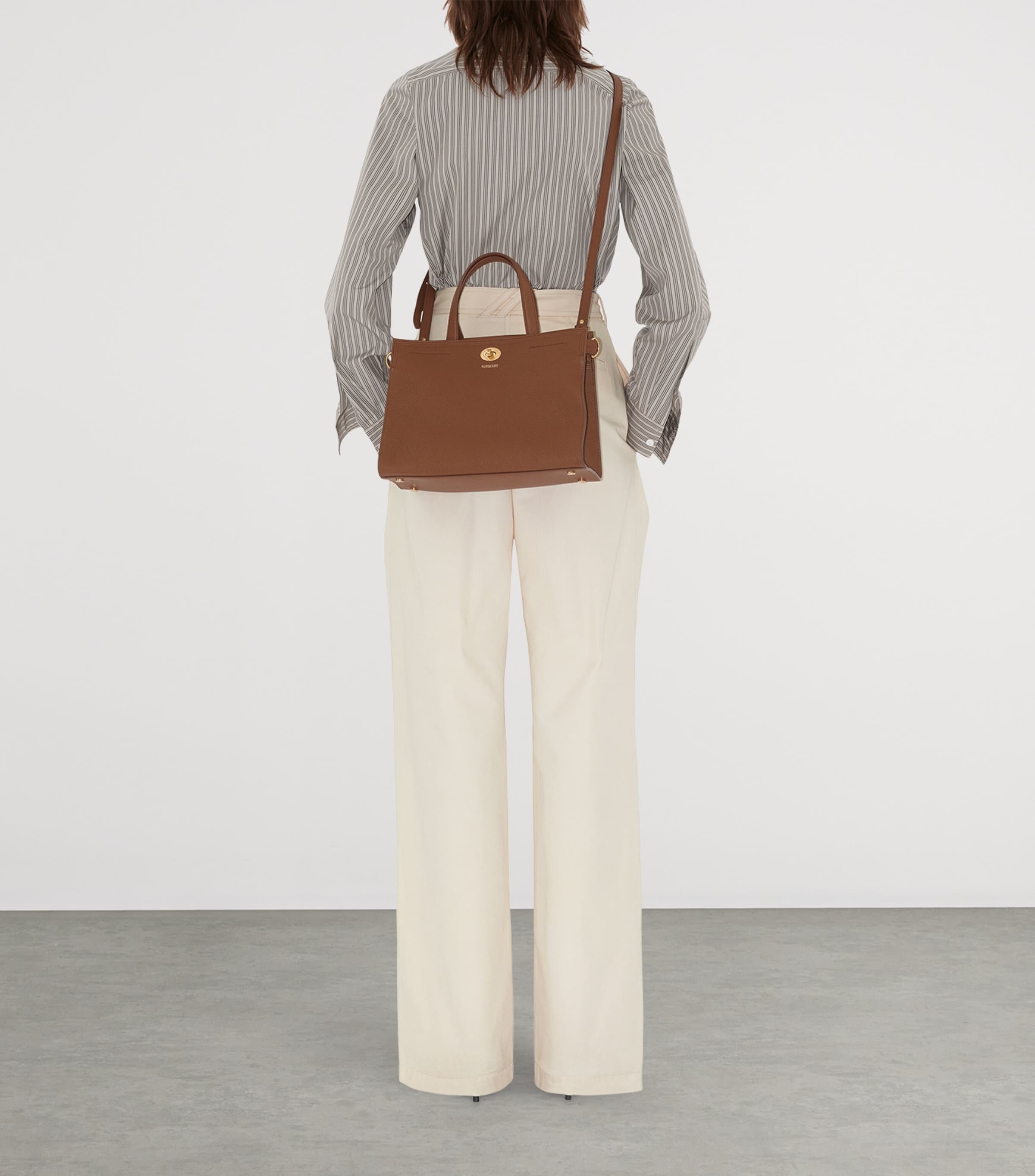 Small Calfskin Cotswolds Tote Bag HAZEL Image 3