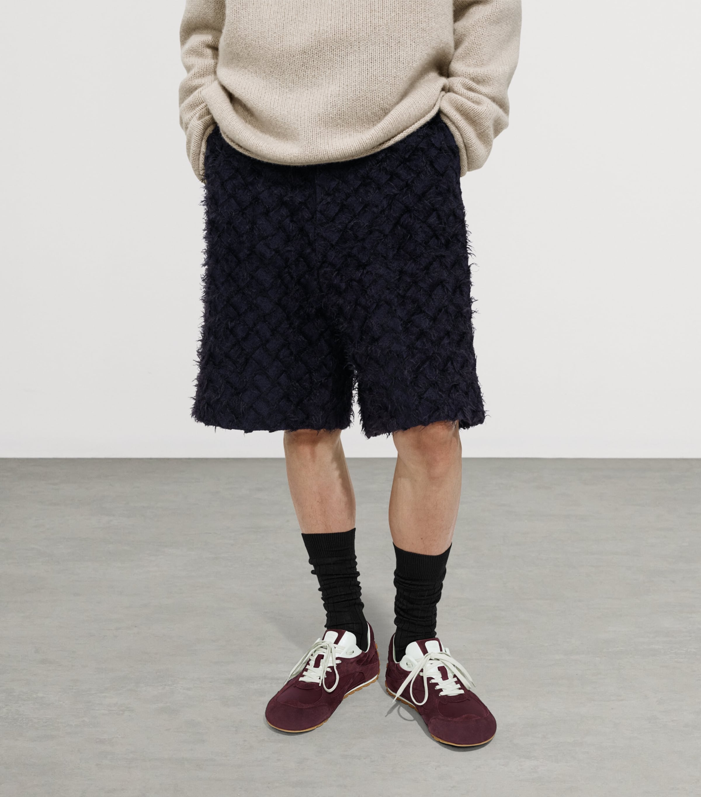 Bottega Veneta Suede Orbit Flash Sneakers Image 2