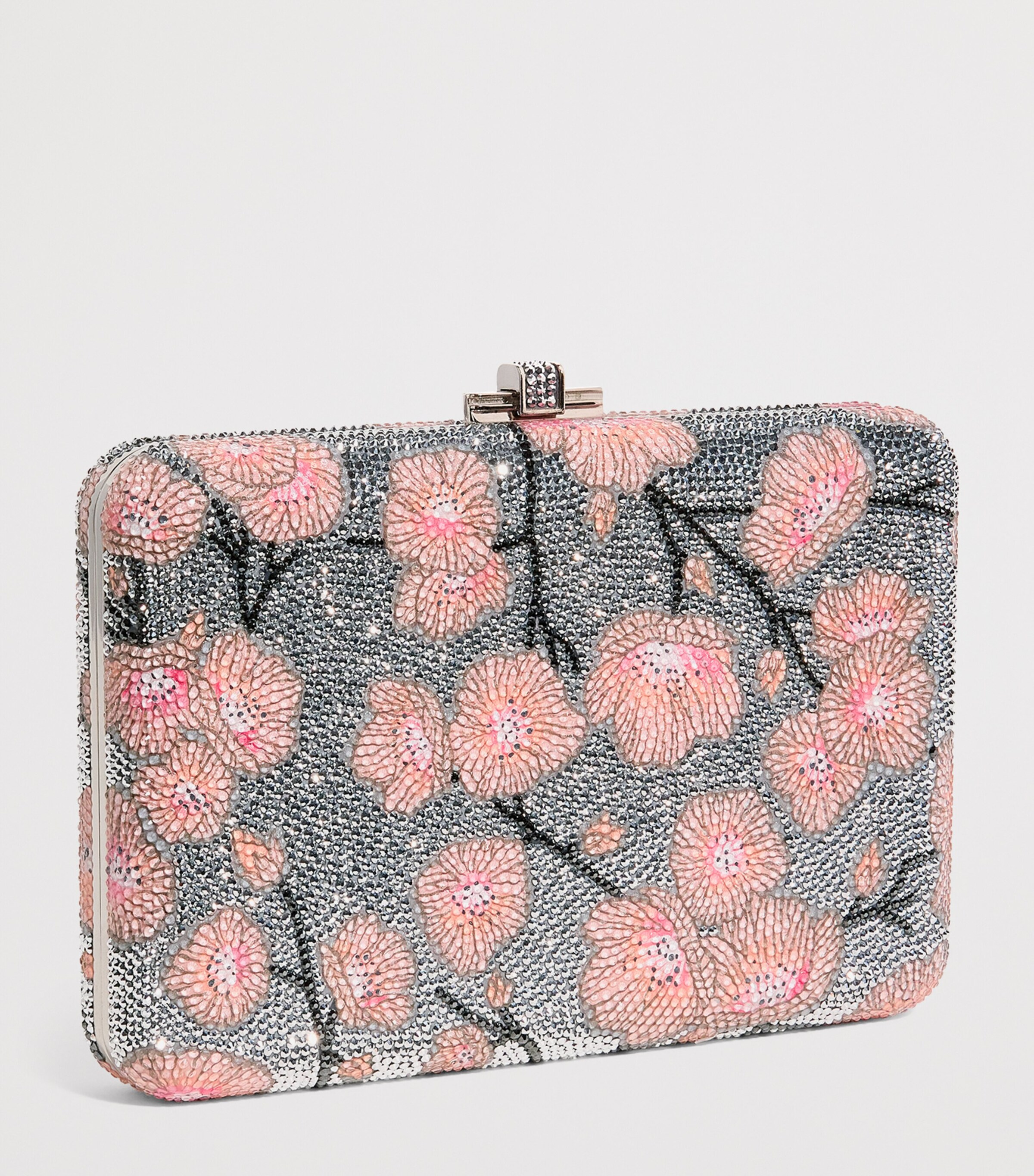 Judith Leiber Slim Slide Spring Cherry Clutch Bag Scmmt Image 3